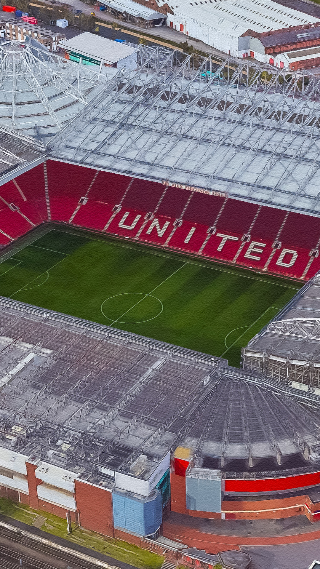 Descarga gratuita de fondo de pantalla para móvil de Estadio, Deporte, Manchester United F C.