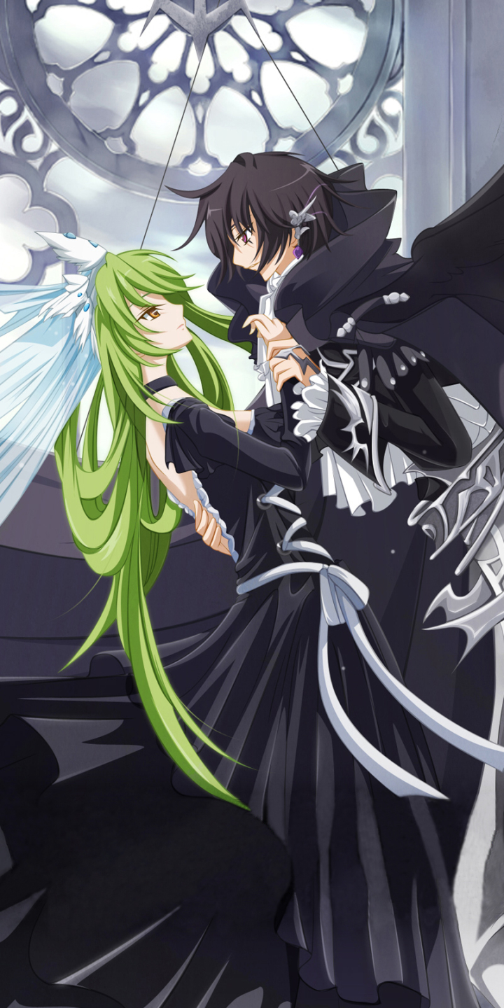 Download mobile wallpaper Anime, Lelouch Lamperouge, Code Geass, C C (Code Geass) for free.