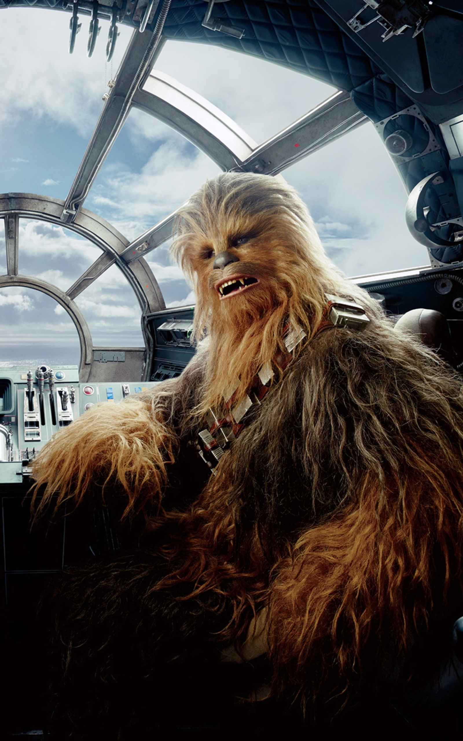 Laden Sie das Filme, Krieg Der Sterne, Chewbacca, Star Wars: Die Letzten Jedi-Bild kostenlos auf Ihren PC-Desktop herunter