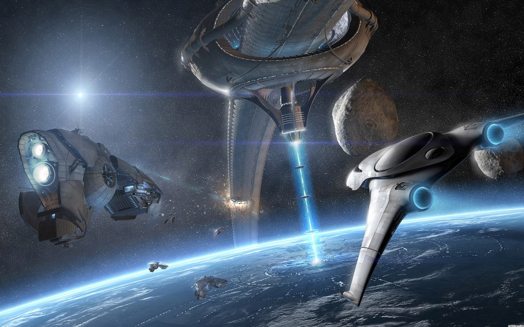 Free download wallpaper Spaceship, Sci Fi on your PC desktop