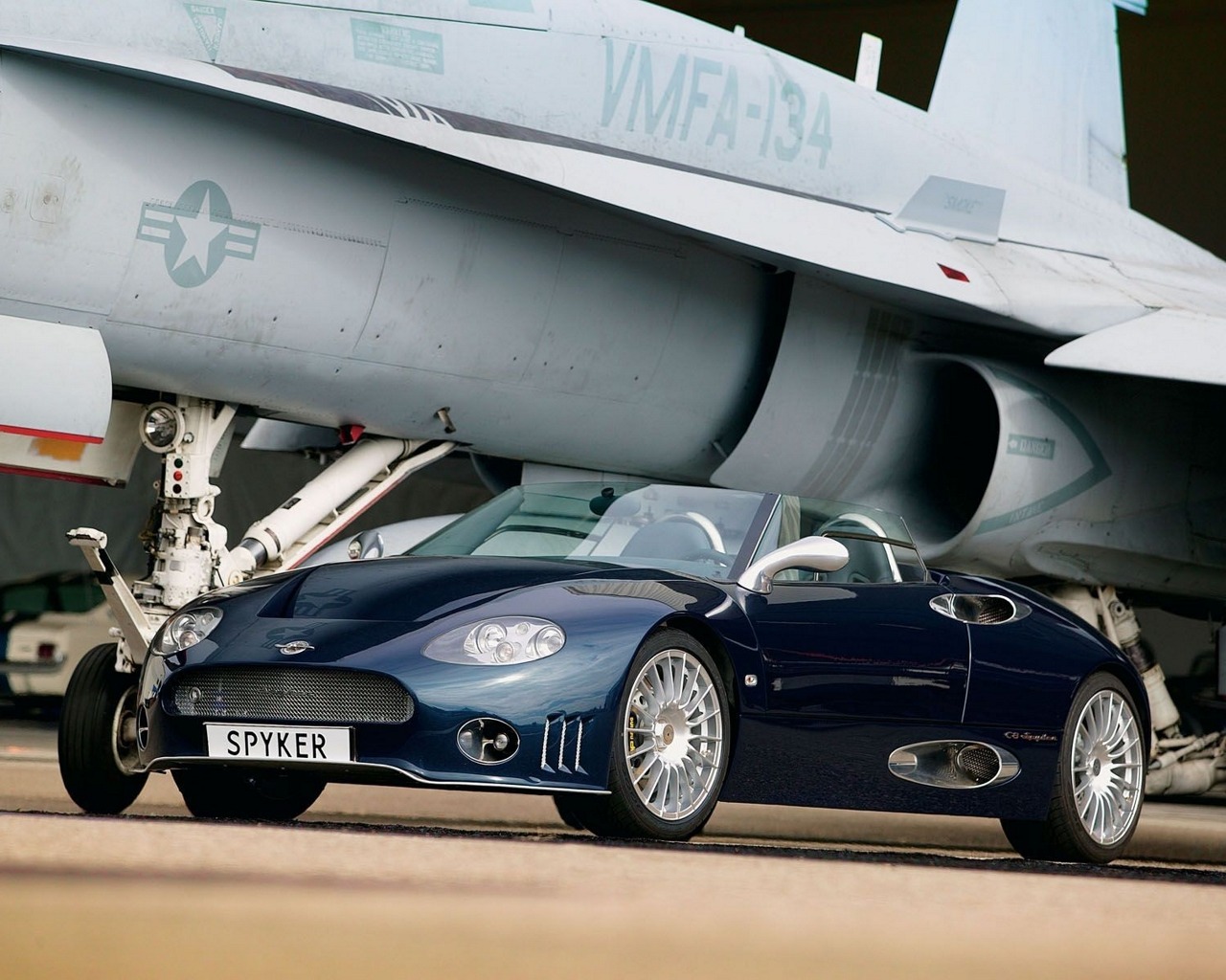 Los mejores fondos de pantalla de Spyker C8 Spyder para la pantalla del teléfono