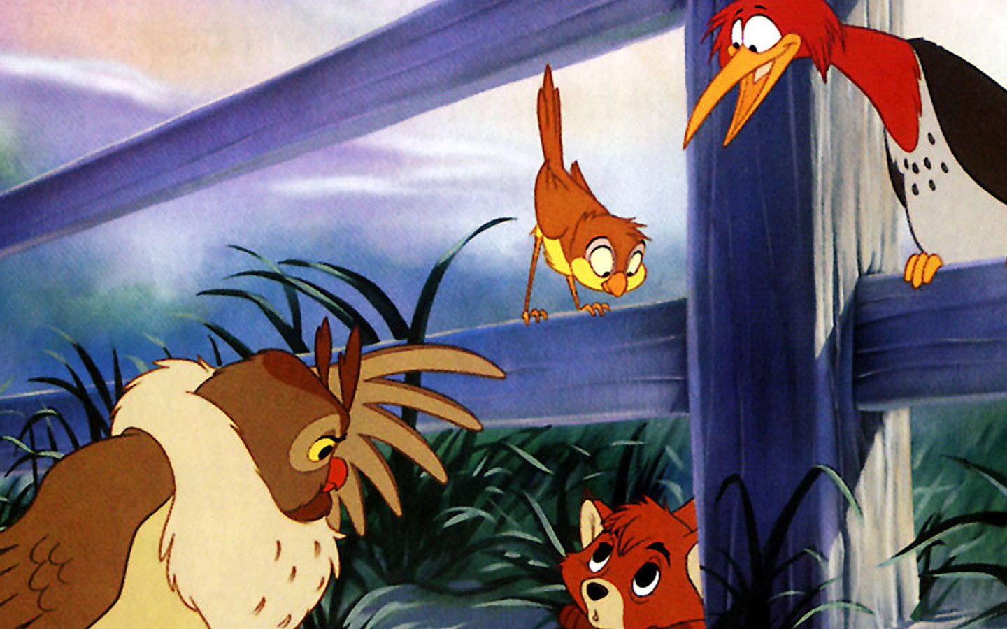 Free download wallpaper Movie, The Fox And The Hound on your PC desktop