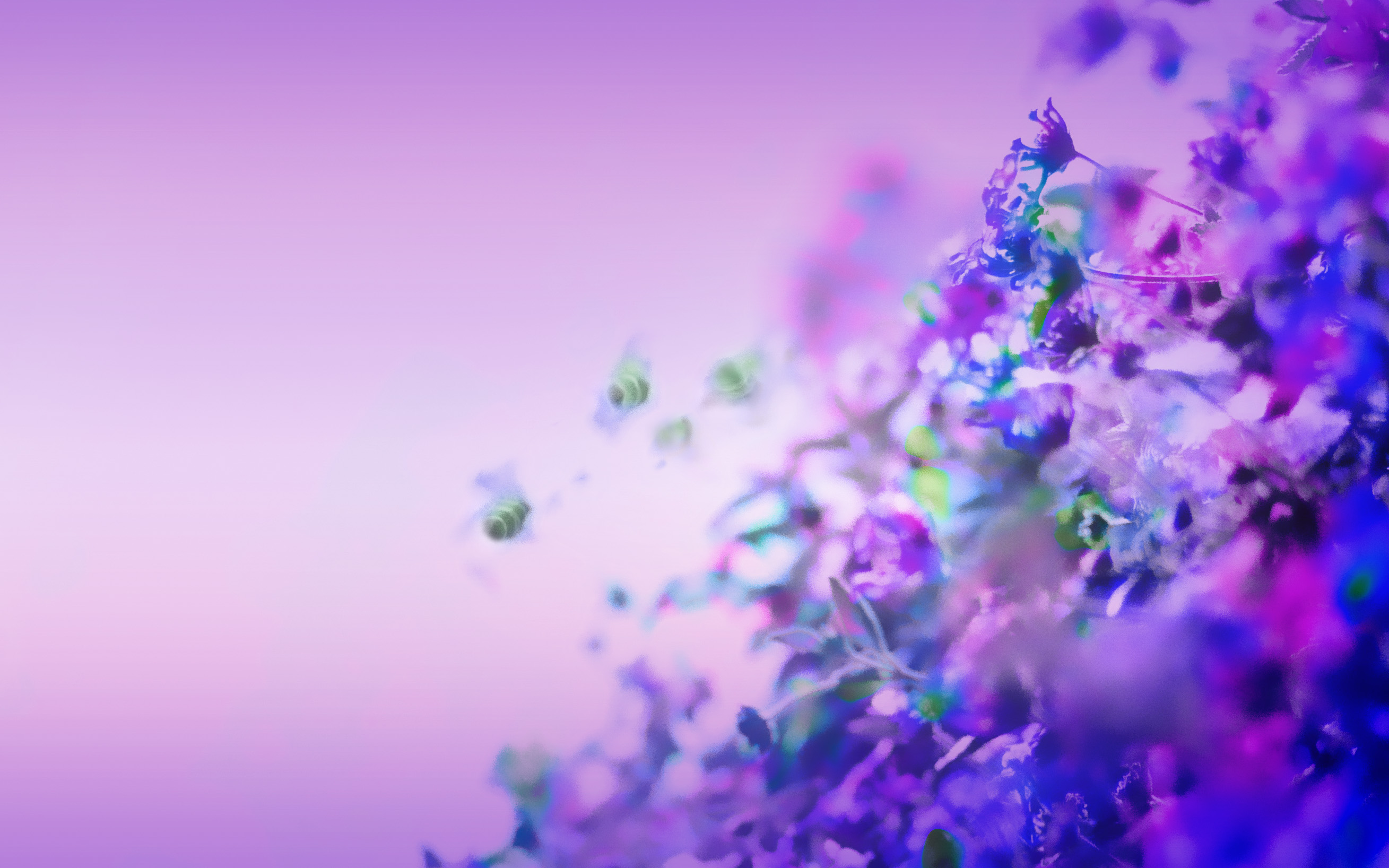Download mobile wallpaper Blur, Flowers, Flower, Artistic for free.