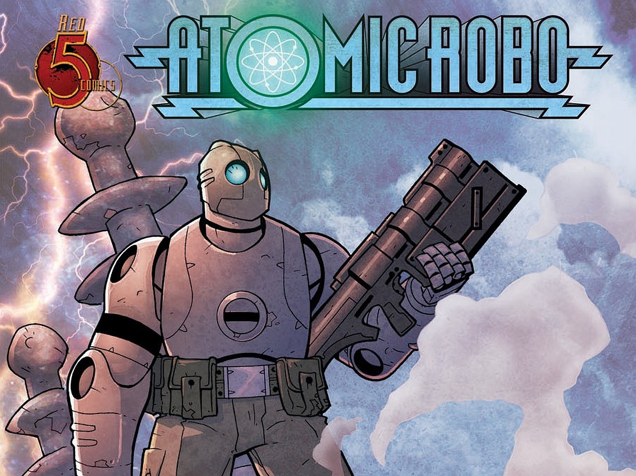 comics, atomic robo Full HD