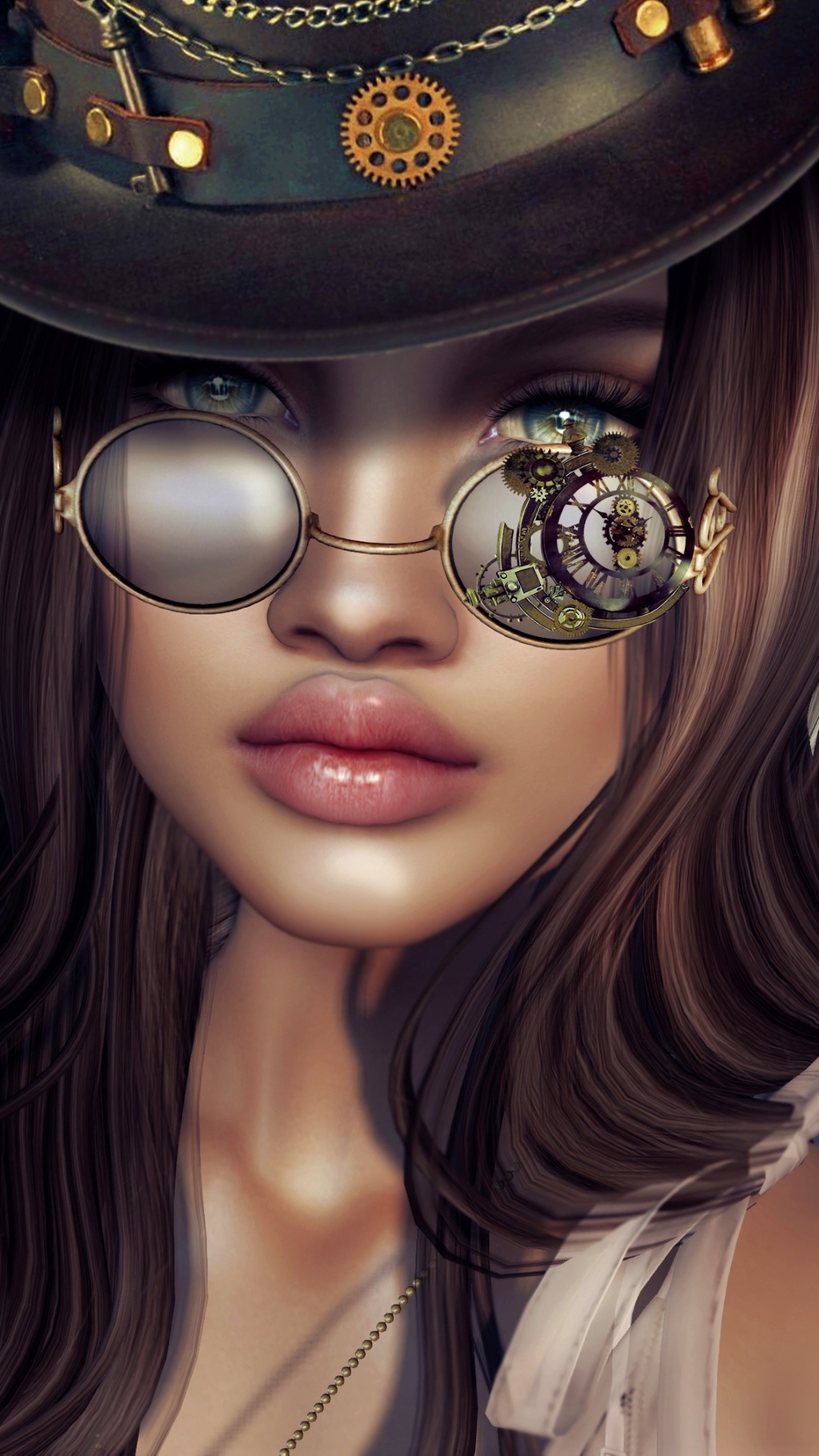 Download mobile wallpaper Fantasy, Women, Steampunk for free.