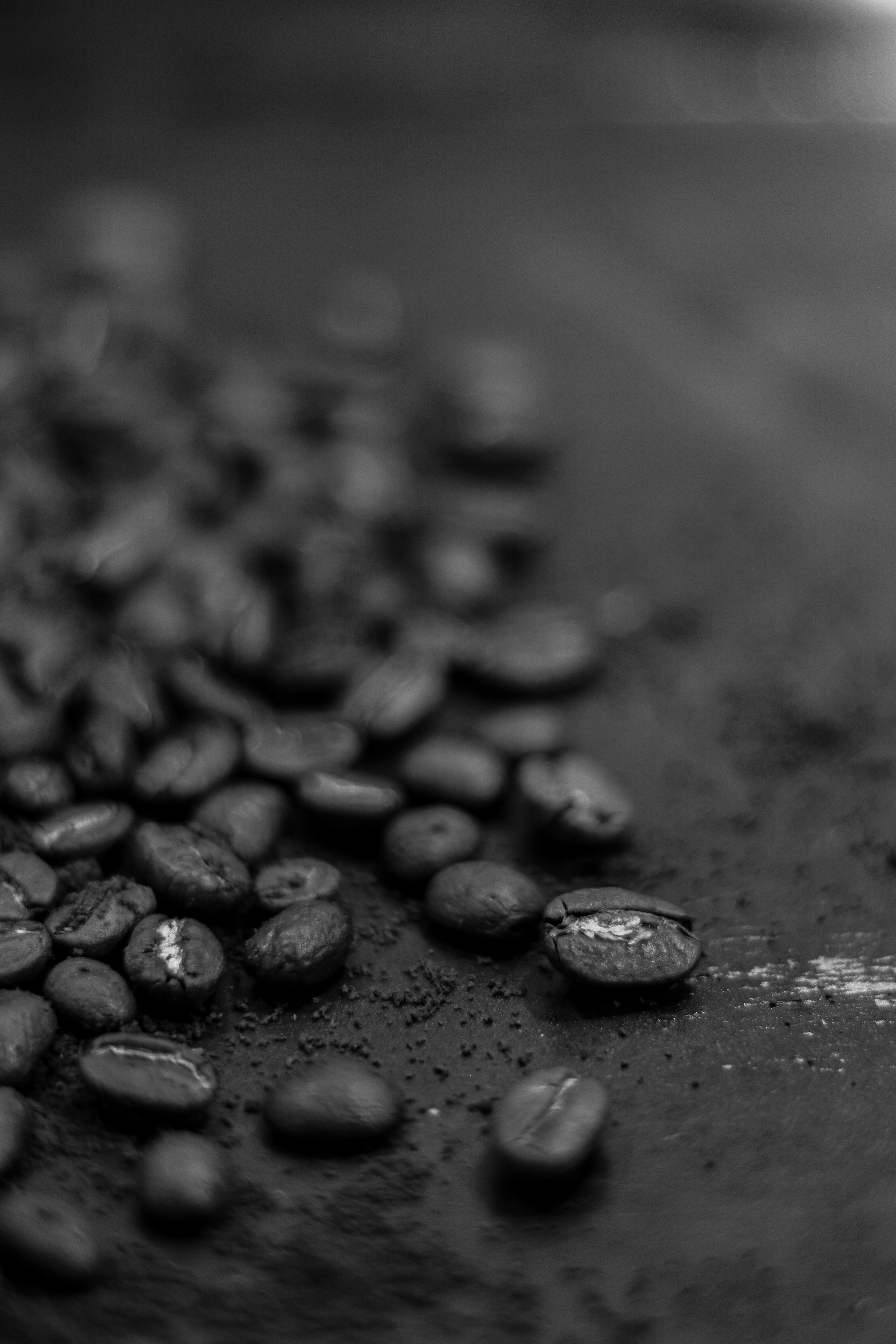 Download mobile wallpaper Macro, Chb, Bw, Coffee for free.