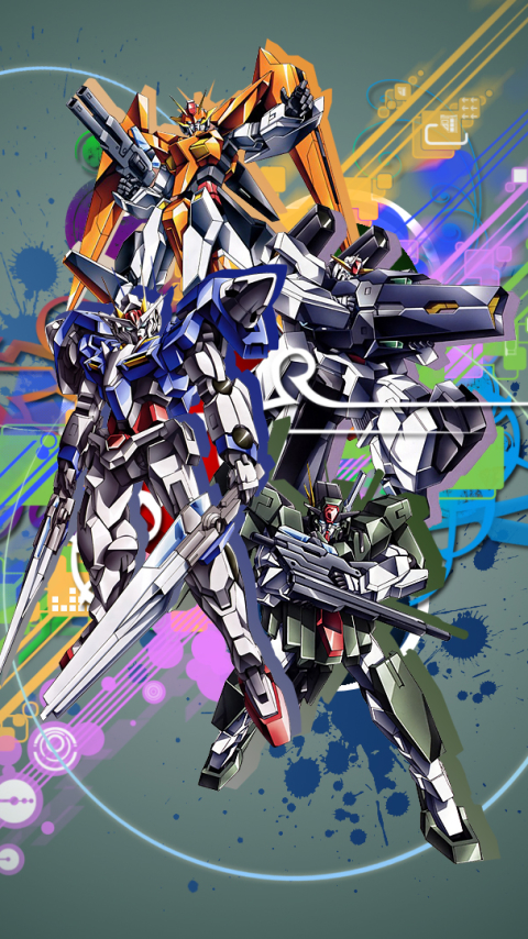 Handy-Wallpaper Animes, Gundam kostenlos herunterladen.