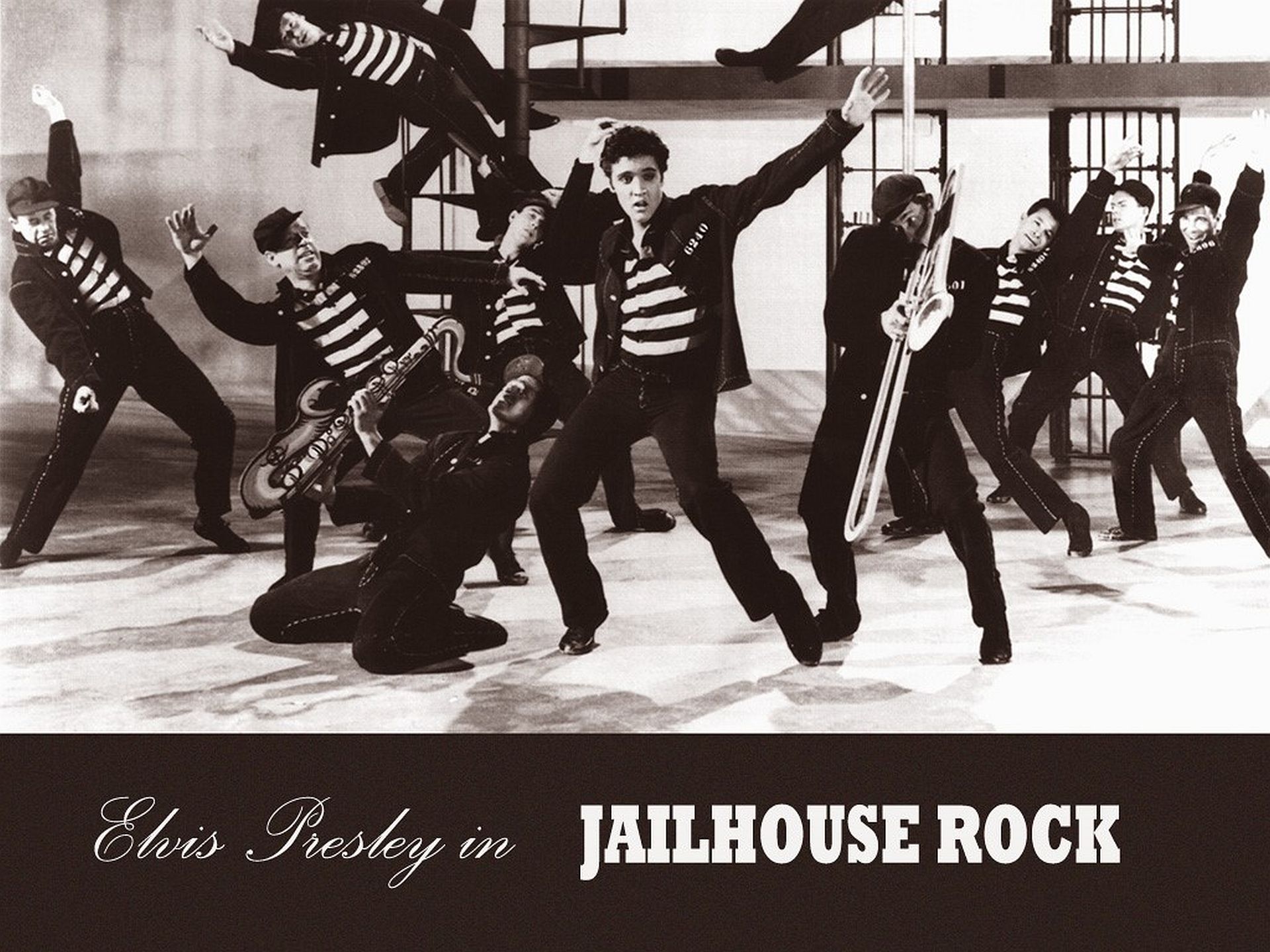1495114 Hintergrundbild herunterladen filme, jailhouse rock rhythmus hinter gittern, elvis presley, musik, rock’n’roll, der könig - Bildschirmschoner und Bilder kostenlos