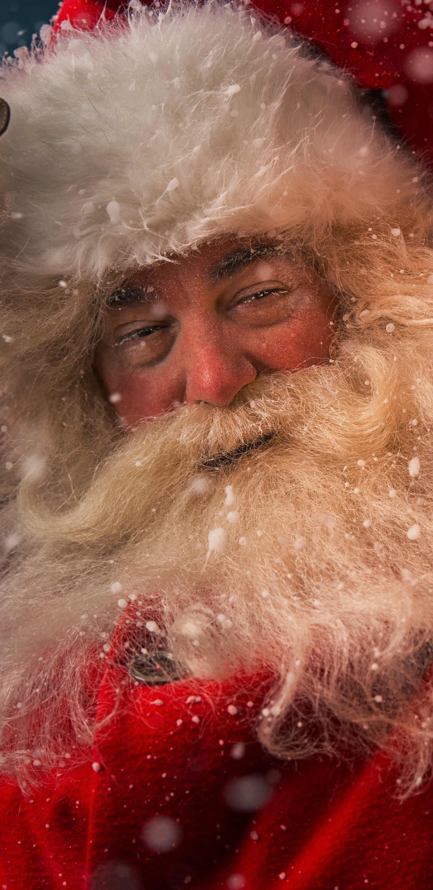 Téléchargez des papiers peints mobile Père Noël, Noël, Vacances, Barbe gratuitement.