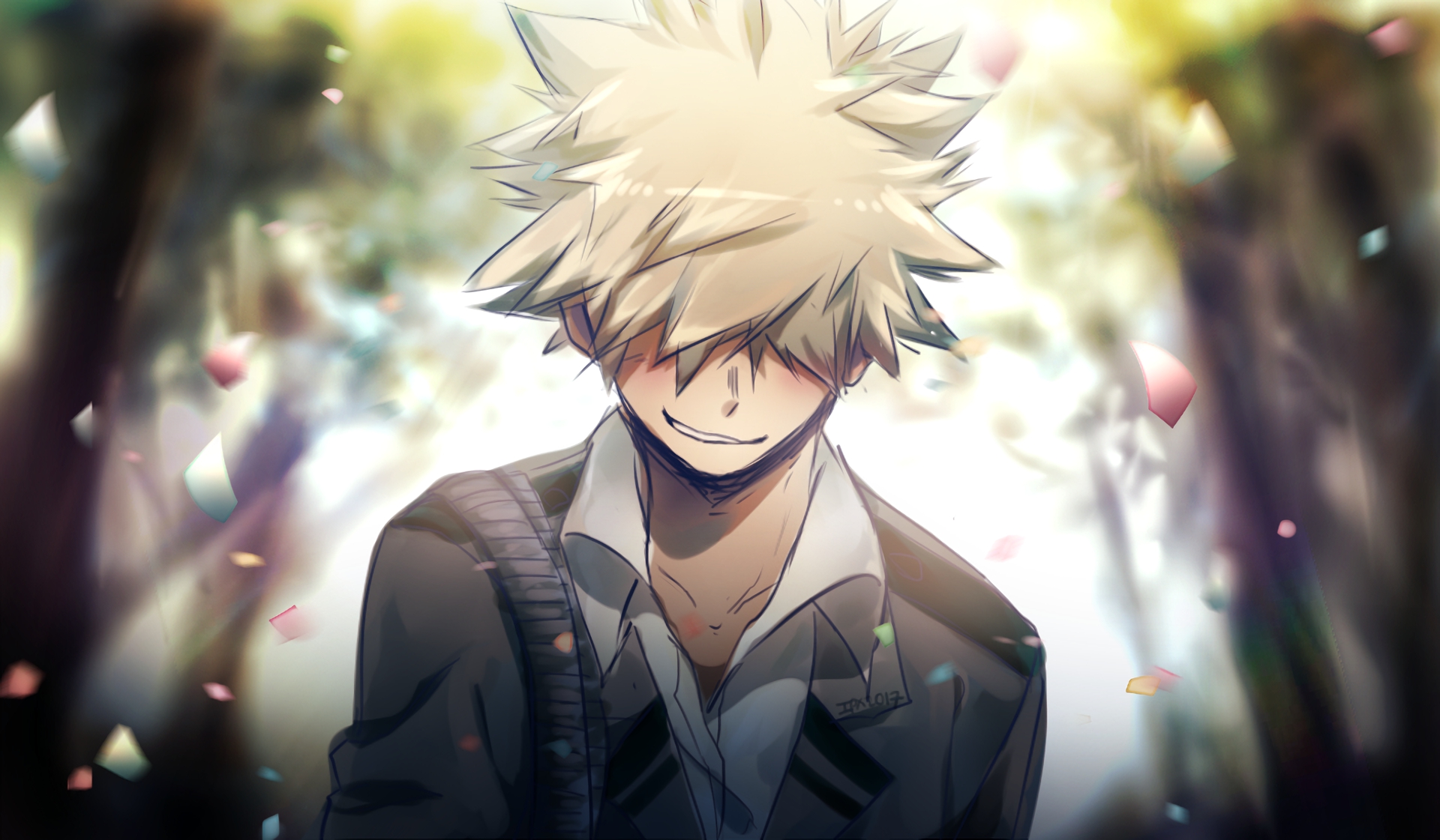 Baixar papel de parede para celular de Anime, Katsuki Bakugou, Minha Academia De Heróis gratuito.