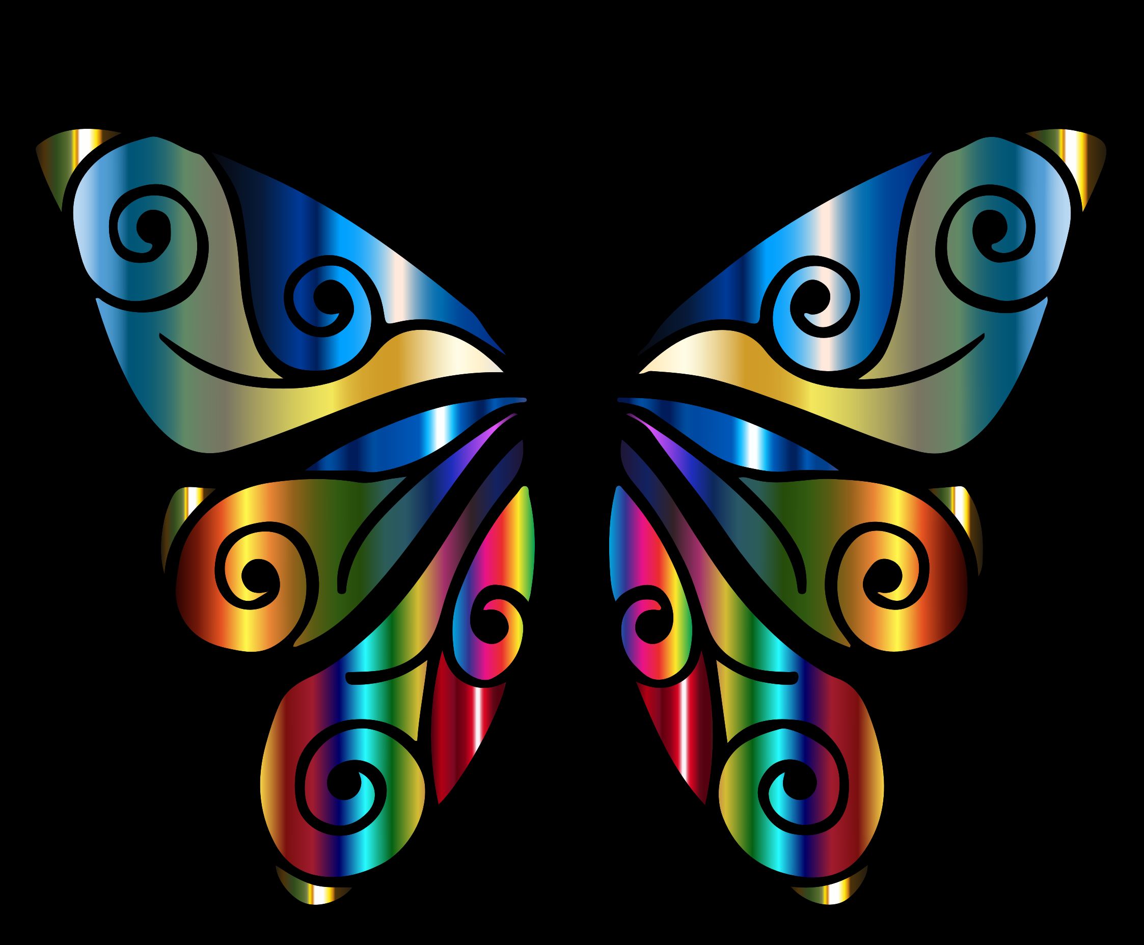 Download mobile wallpaper Colors, Butterfly, Colorful, Artistic for free.