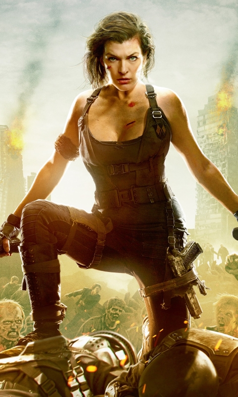 Download mobile wallpaper Resident Evil, Milla Jovovich, Movie, Alice (Resident Evil), Resident Evil: The Final Chapter for free.
