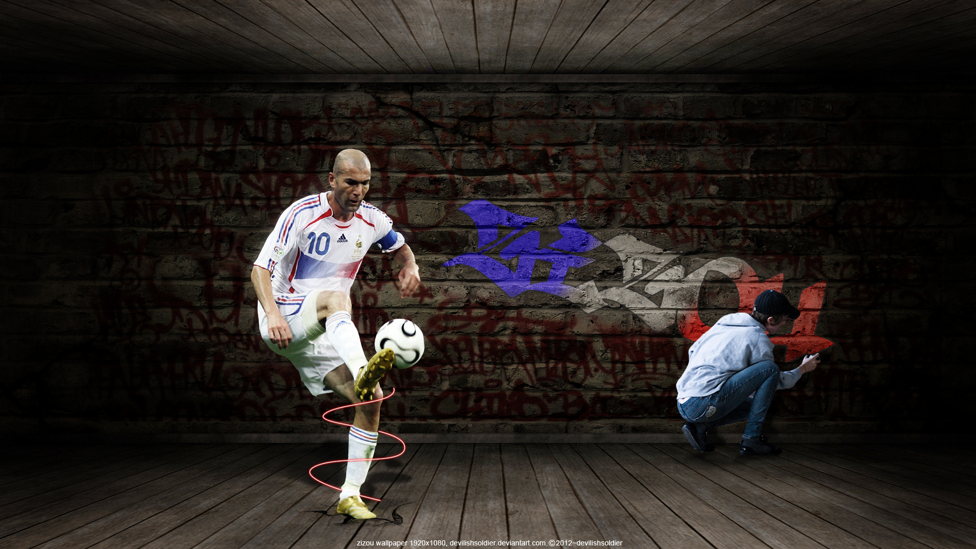 Handy-Wallpaper Sport, Fußball, Zinedine Zidane, Frankreichs Fußballnationalmannschaft kostenlos herunterladen.