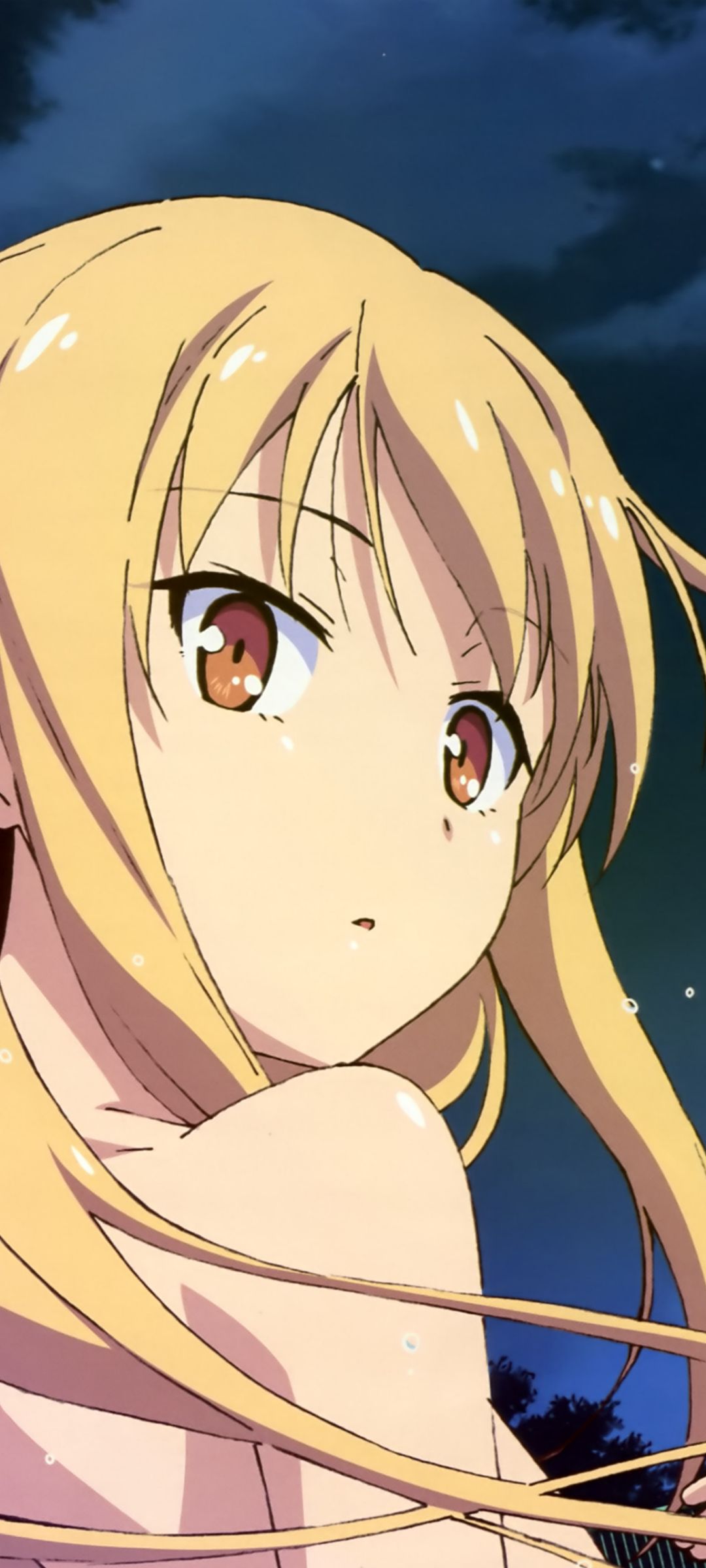 Download mobile wallpaper Anime, Face, Orange Eyes, Mashiro Shiina, Sakurasou No Pet Na Kanojo for free.