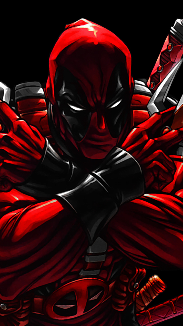 Handy-Wallpaper Deadpool, Comics kostenlos herunterladen.