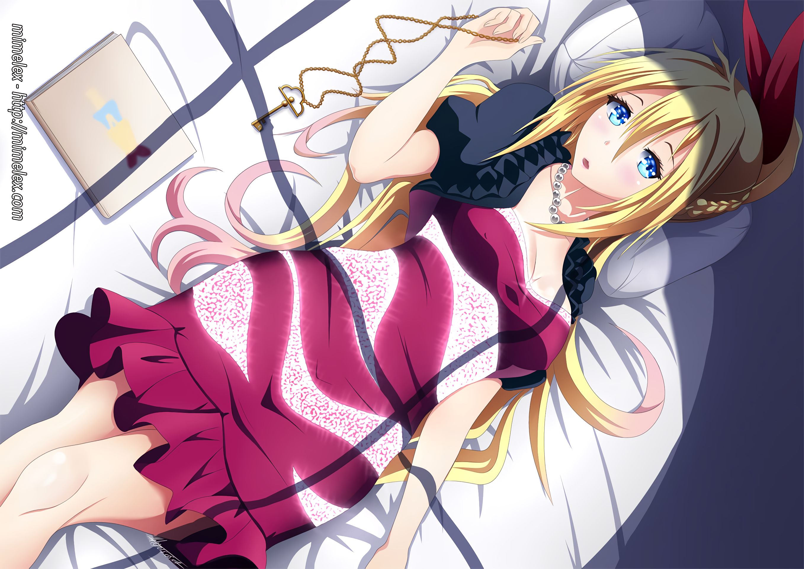 Download mobile wallpaper Anime, Blonde, Blue Eyes, Chitoge Kirisaki, Nisekoi for free.