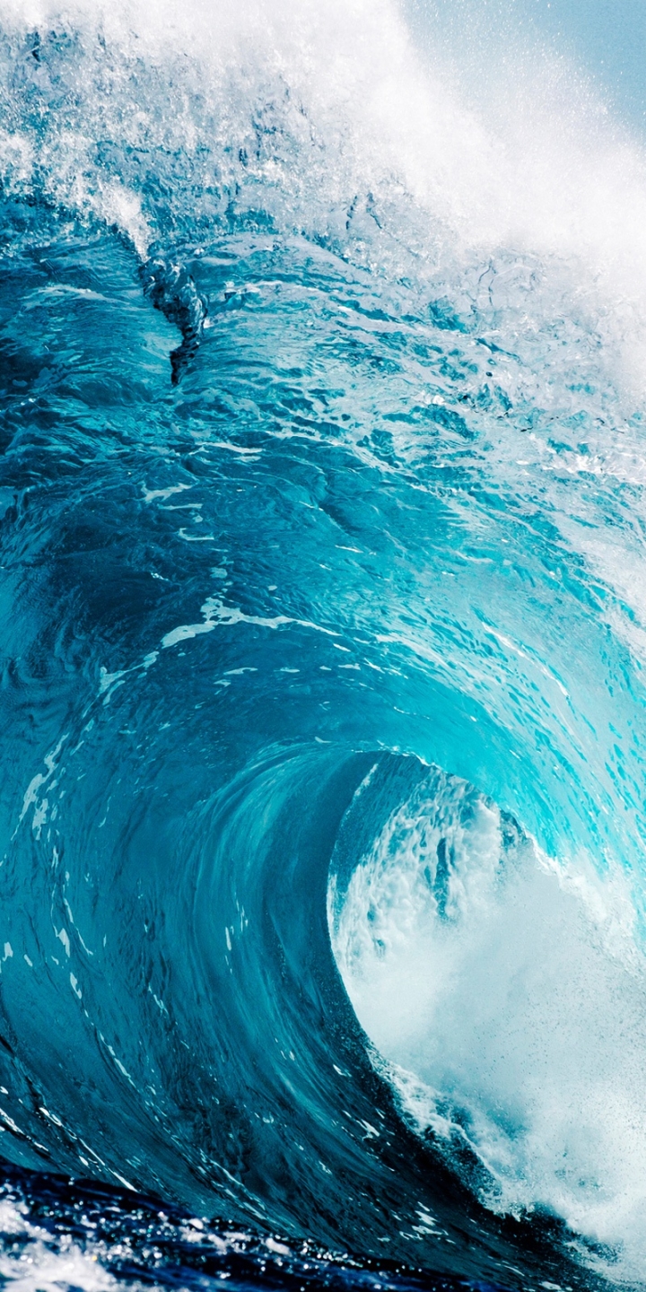 Download mobile wallpaper Earth, Wave for free.