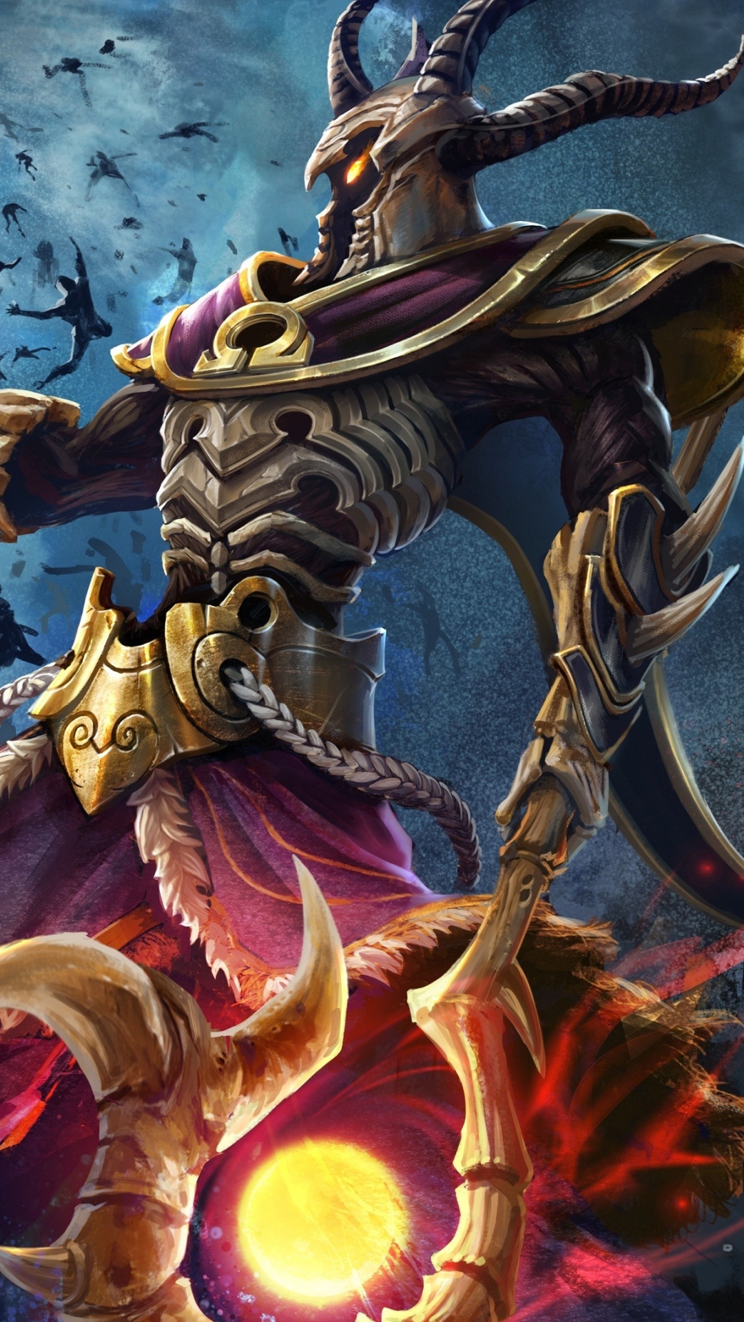 Download mobile wallpaper Creature, Video Game, Smite for free.