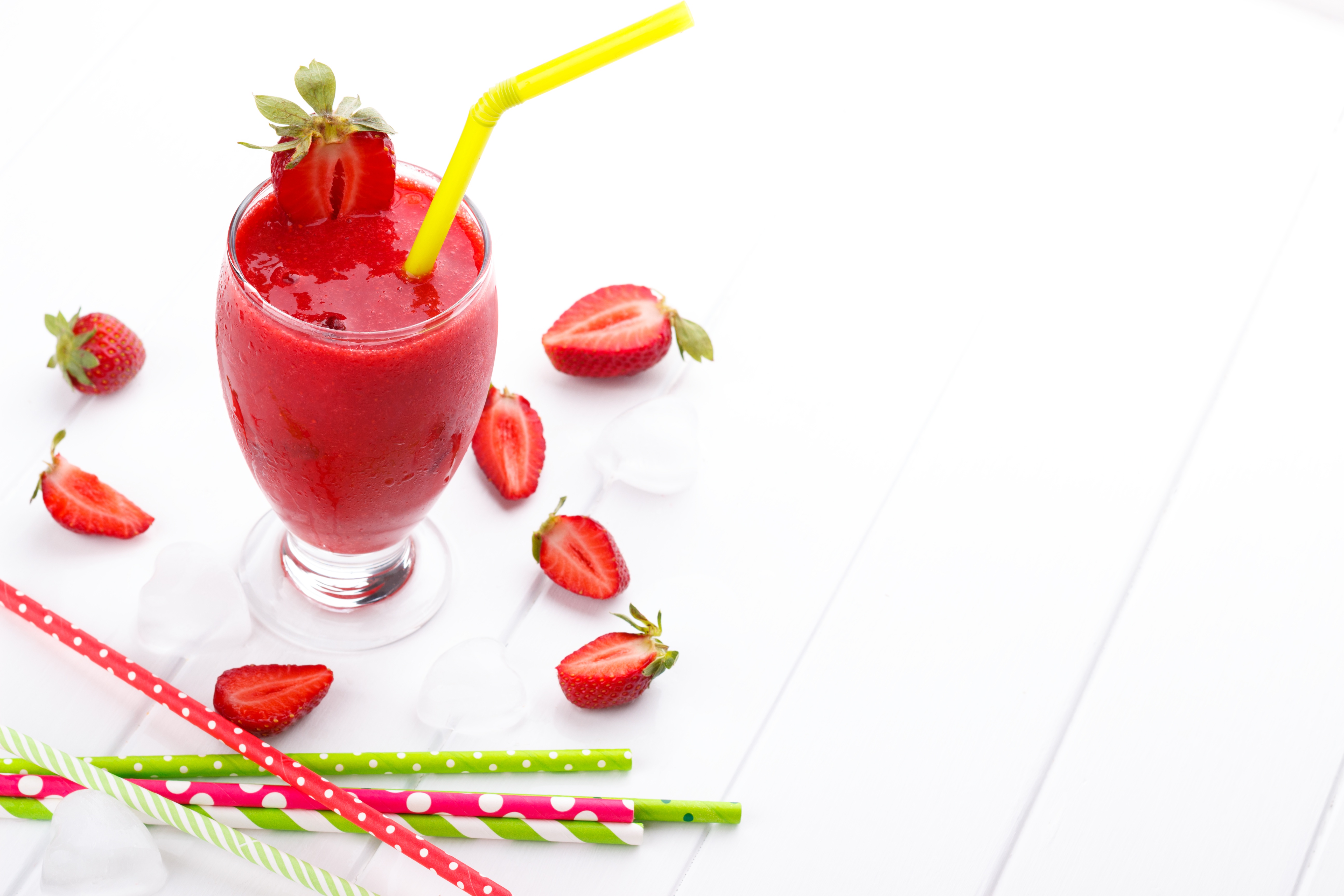 Download mobile wallpaper Food, Strawberry, Glass, Drink, Smoothie for free.