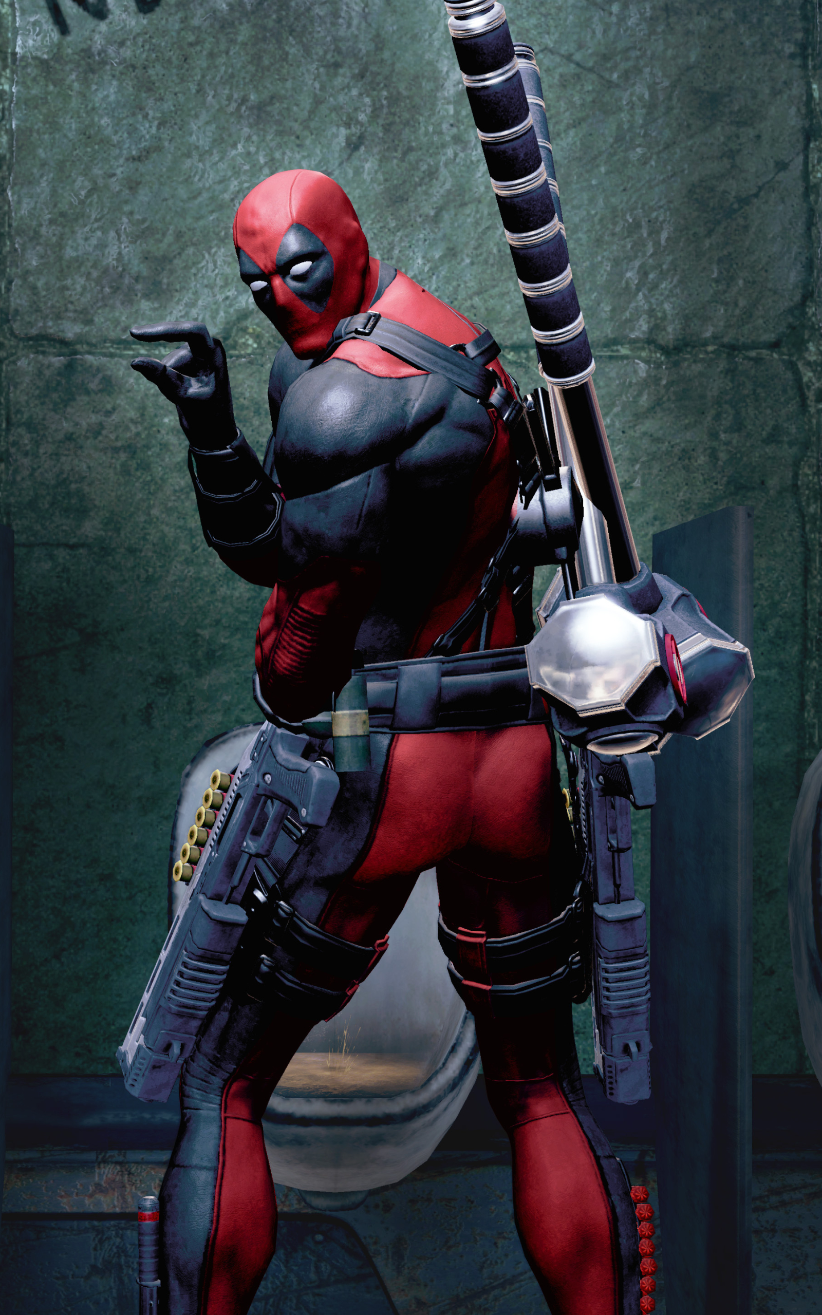 Handy-Wallpaper Deadpool, Computerspiele kostenlos herunterladen.