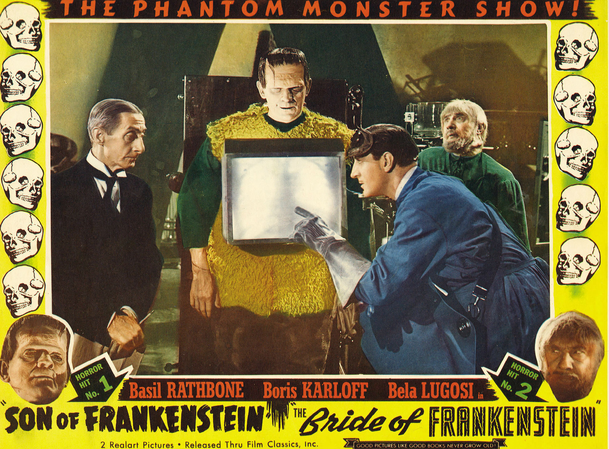 Handy-Wallpaper Halloween, Gruselig, Gespenstisch, Frankenstein, Filme, Grusel, Plakate kostenlos herunterladen.