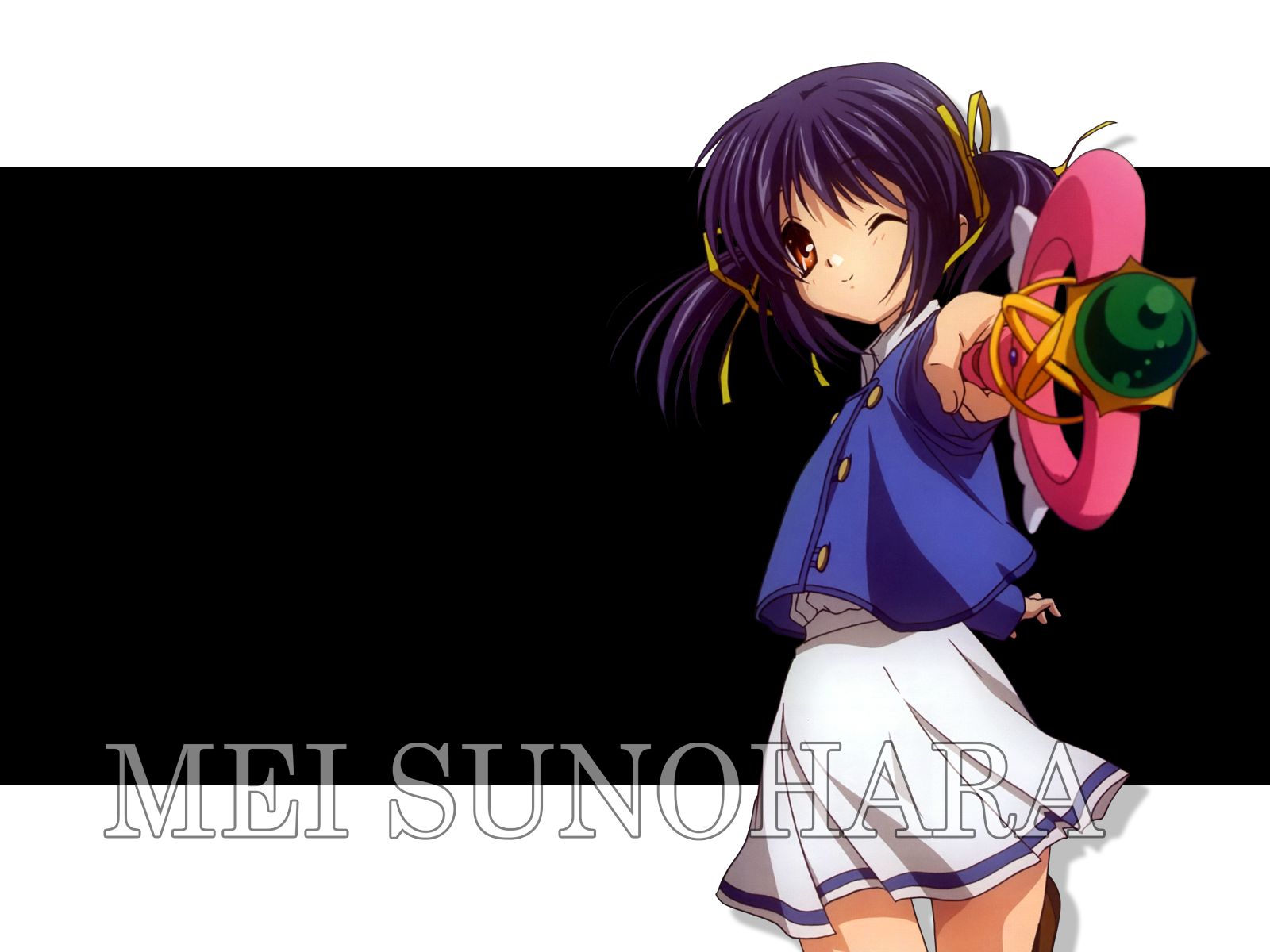 Handy-Wallpaper Animes, Clannad, Mei Sunohara kostenlos herunterladen.