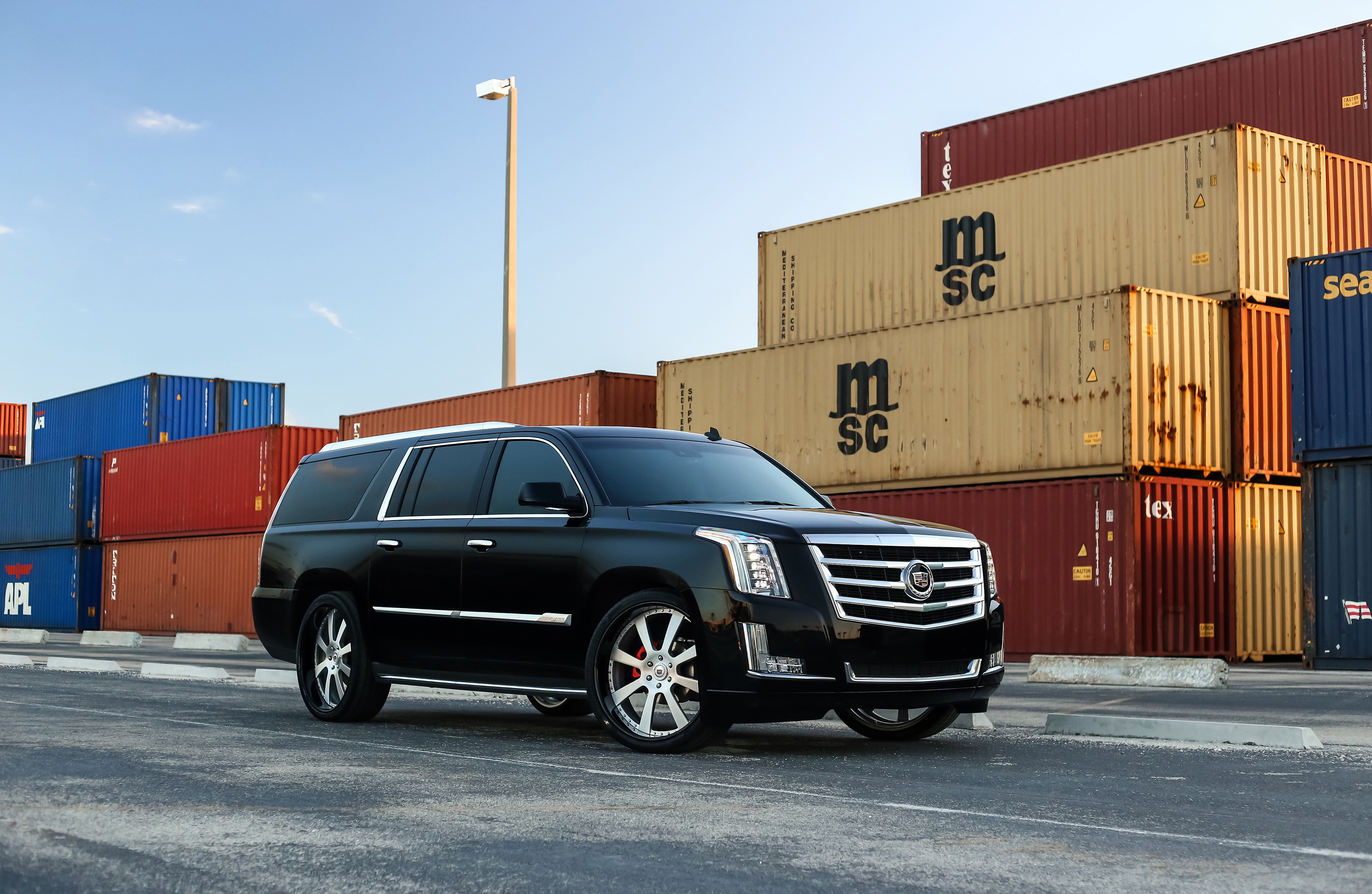 Download mobile wallpaper Cadillac, Car, Suv, Cadillac Escalade, Vehicles, Black Car for free.