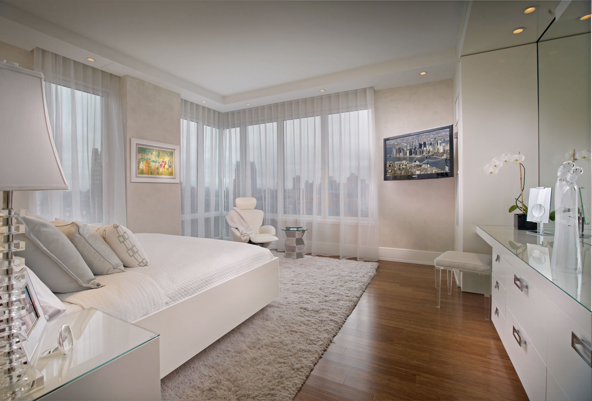 Handy-Wallpaper Zimmer, New York, Schlafzimmer, Menschengemacht kostenlos herunterladen.