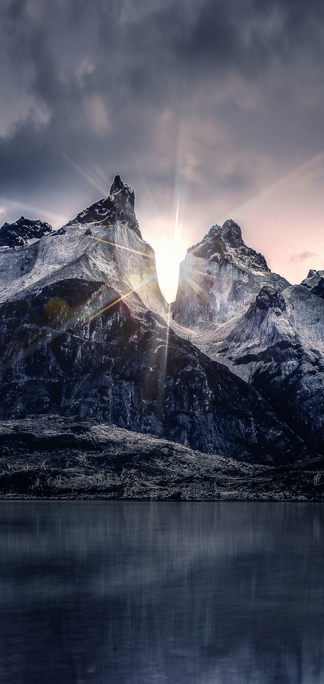 Handy-Wallpaper Berg, Sonnenaufgang, Gebirge, Berge, Erde/natur, Nationalpark Torres Del Paine kostenlos herunterladen.