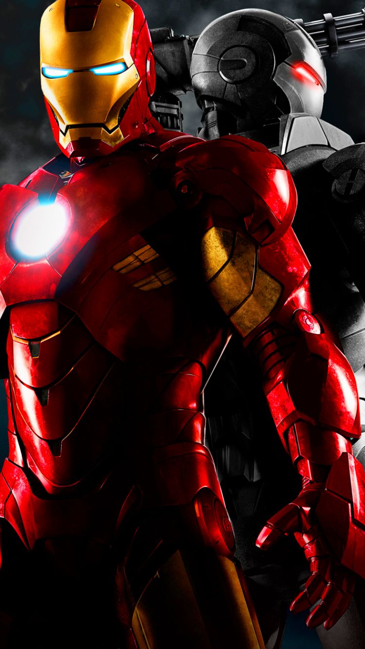 Download mobile wallpaper Iron Man, Movie, Iron Man 2, War Machine for free.