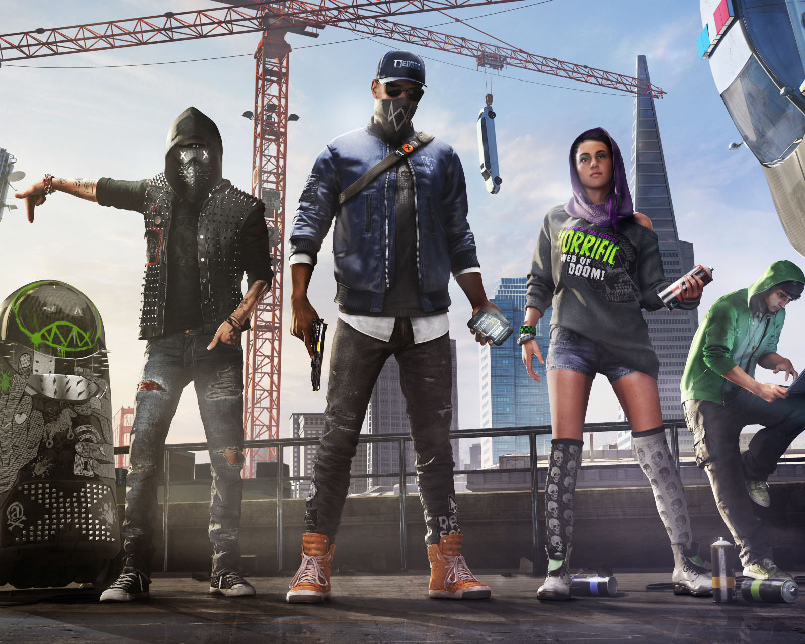 Téléchargez des papiers peints mobile Watch Dogs, Jeux Vidéo, Watch Dogs 2 gratuitement.