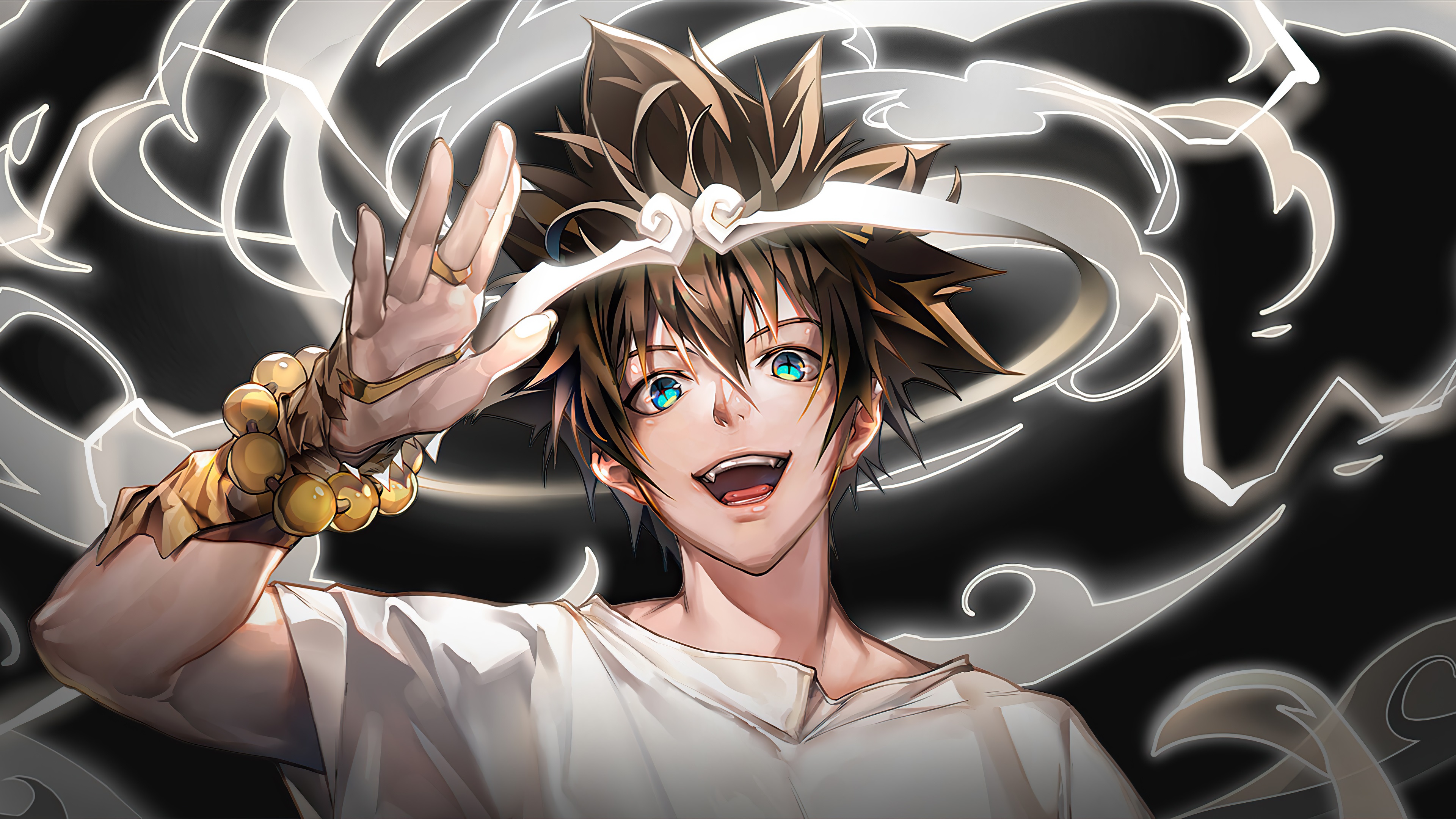 jin mori, anime, the god of high school
