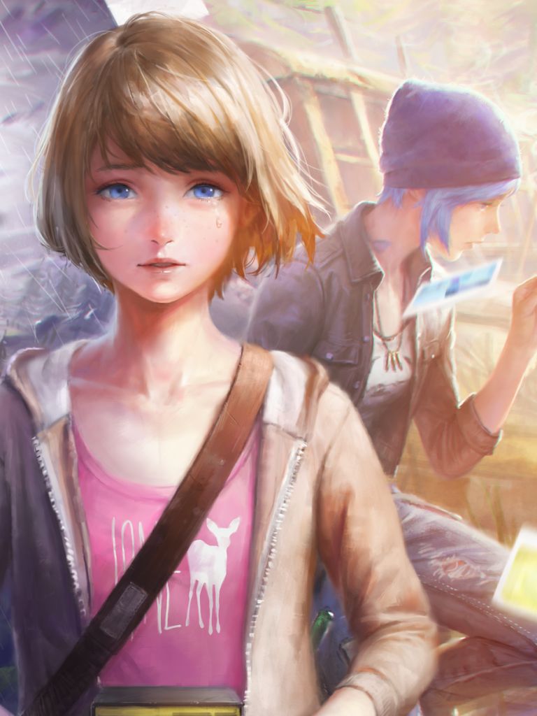 Handy-Wallpaper Computerspiele, Max Calfield, Chloé Preis, Life Is Strange kostenlos herunterladen.