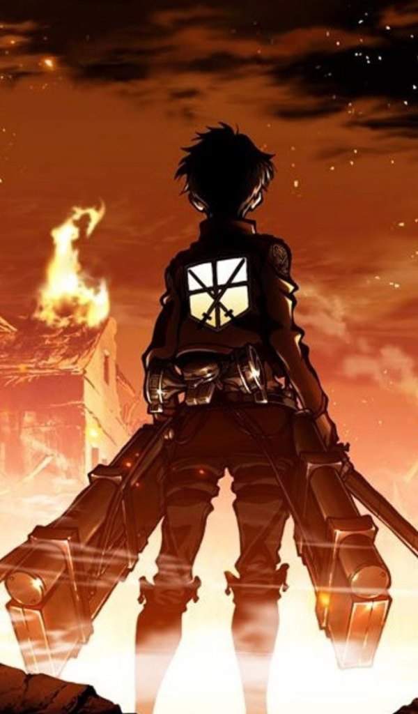 Baixar papel de parede para celular de Anime, Eren Yeager, Ataque Dos Titãs gratuito.