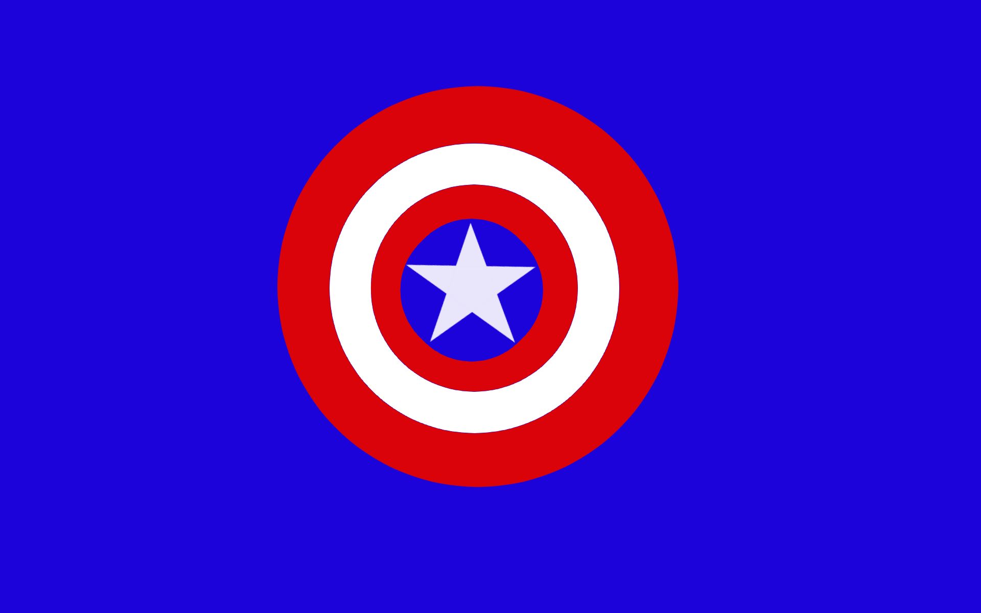 Téléchargez des papiers peints mobile Captain America, Bouclier, Minimaliste, Bande Dessinées gratuitement.