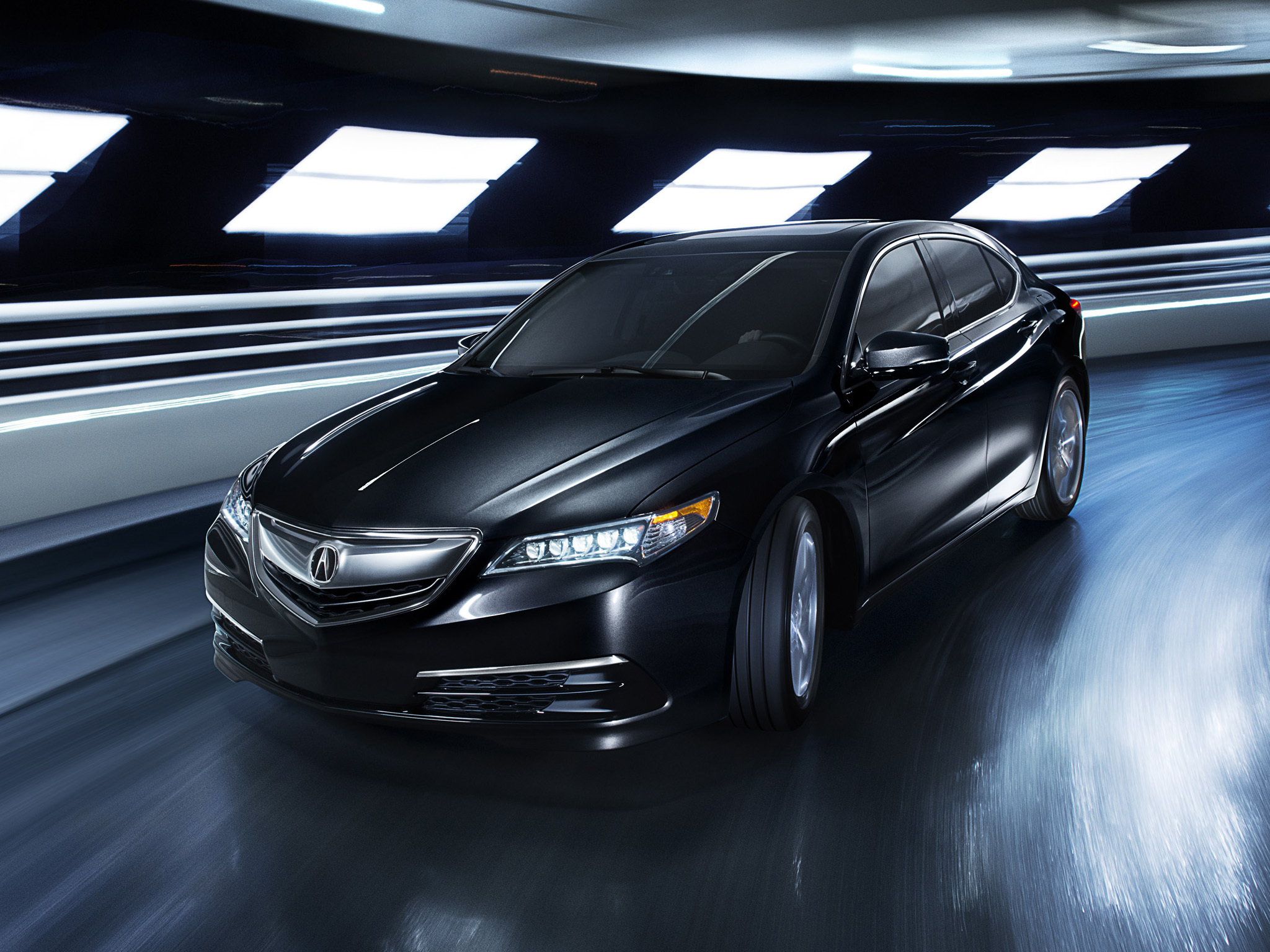Free download wallpaper Acura, Car, Vehicles, Black Car, Acura Tlx on your PC desktop