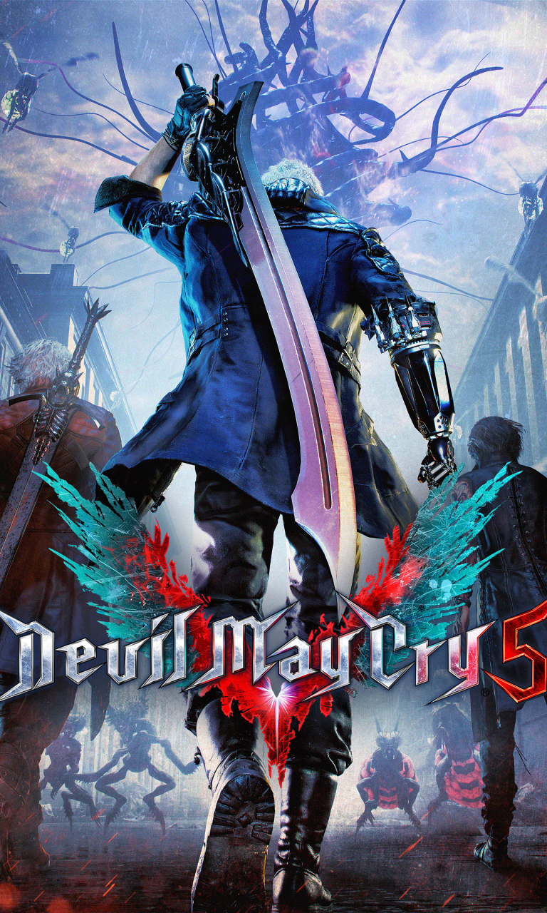 Descarga gratuita de fondo de pantalla para móvil de Devil May Cry, Videojuego, Devil May Cry 5.
