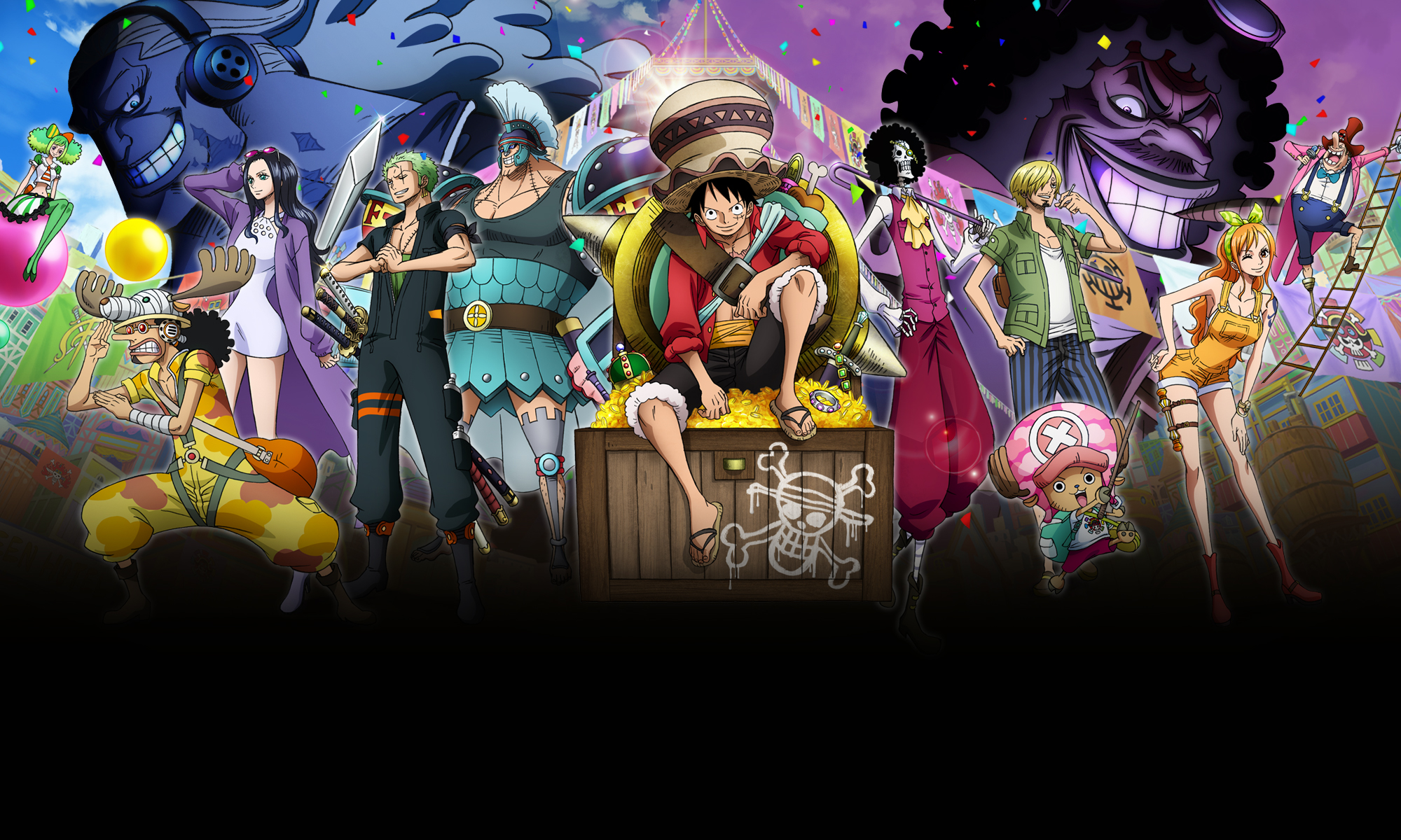 Laden Sie One Piece: Stampede HD-Desktop-Hintergründe herunter