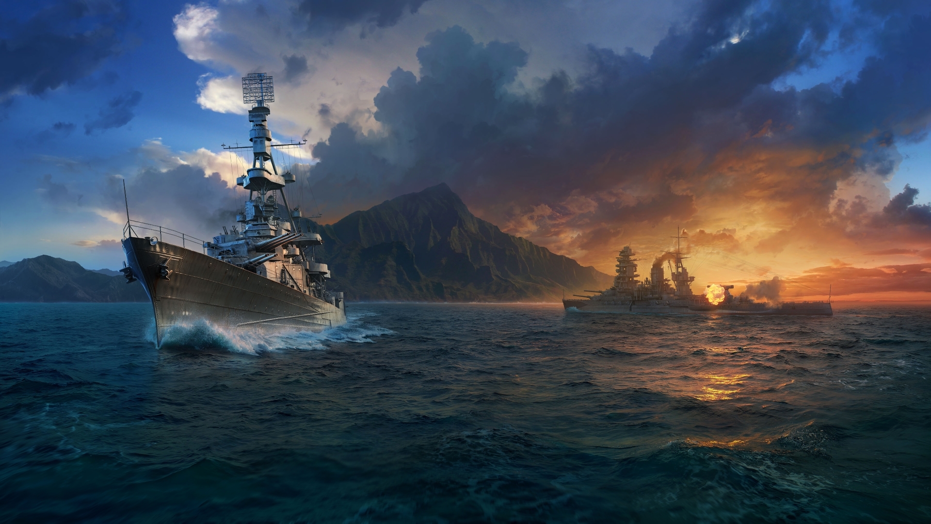 385782 baixar papel de parede videogame, world of warships, navio de guerra - protetores de tela e imagens gratuitamente