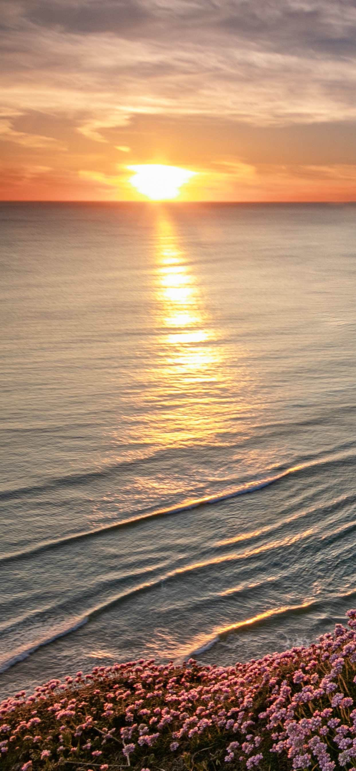 Download mobile wallpaper Sunset, Beach, Horizon, Ocean, Earth, England for free.