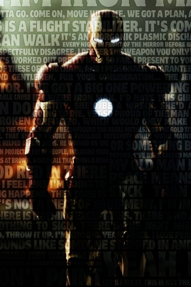 Handy-Wallpaper Iron Man, Filme kostenlos herunterladen.