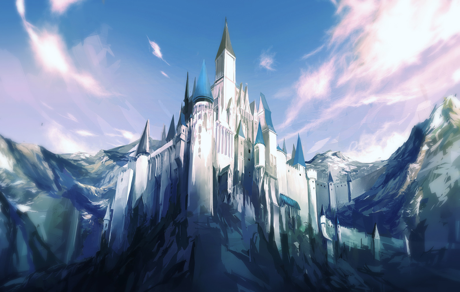 Download mobile wallpaper Fantasy, Castle, Castles for free.