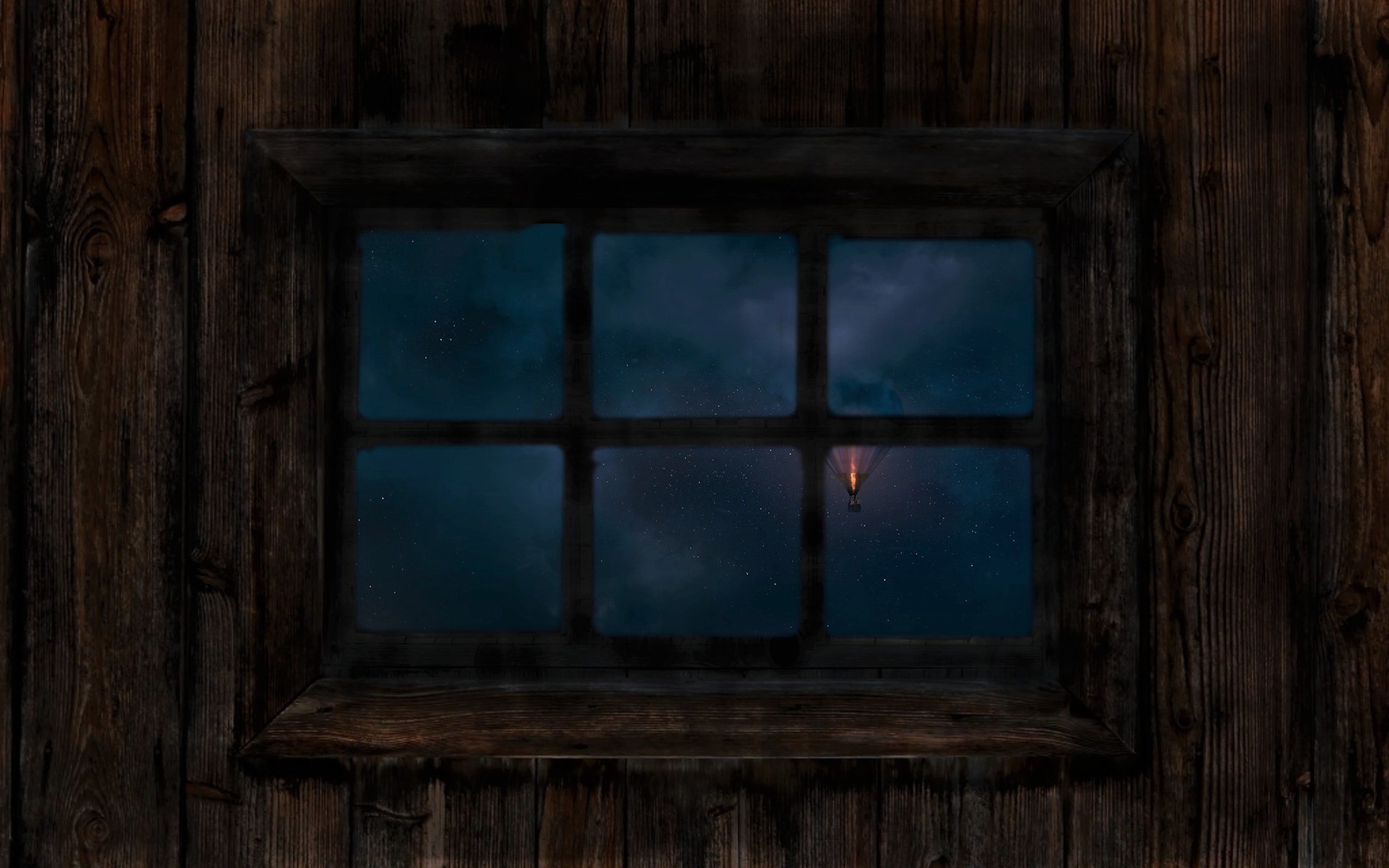 Download mobile wallpaper Sky, Night, Window, Man Made for free.