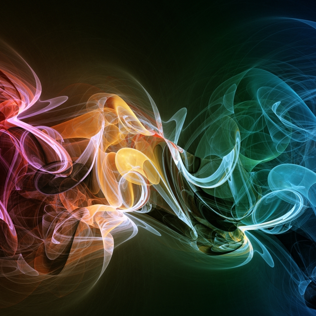 Download mobile wallpaper Abstract, Smoke, Pattern, Texture, Colors, Shapes, Cgi for free.