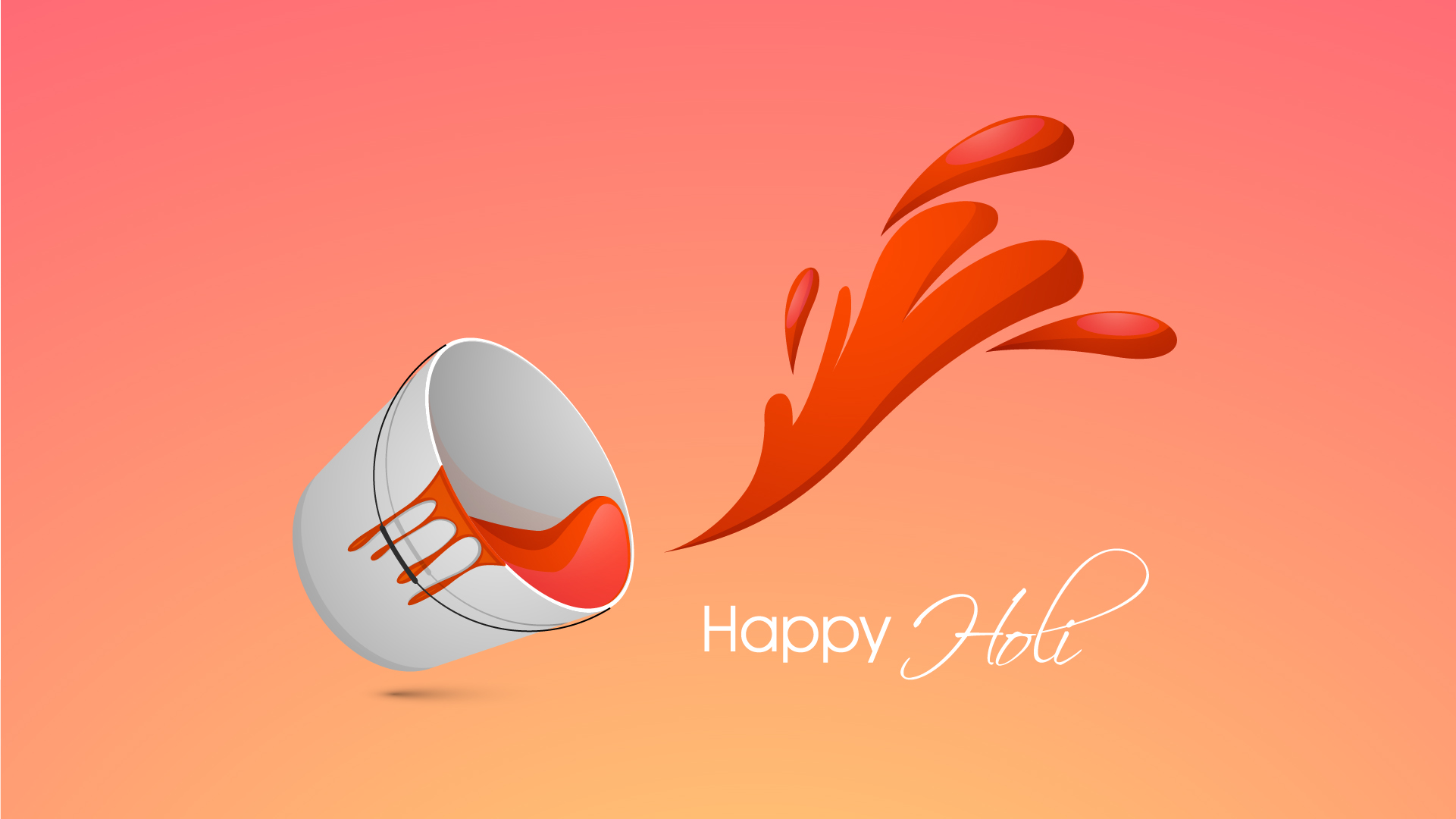 Download mobile wallpaper Holiday, Holi for free.
