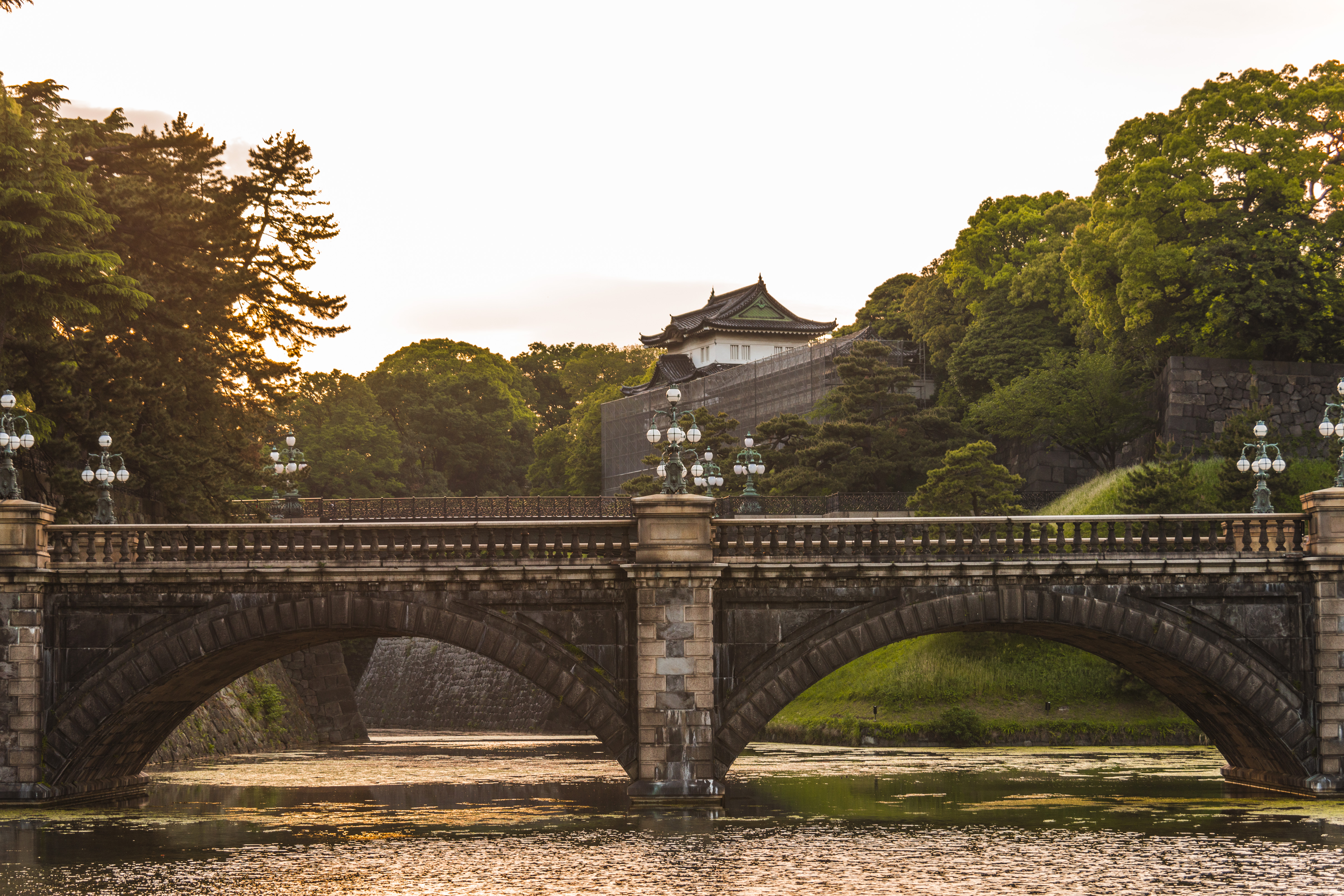 354242 скачать обои япония, сделано человеком, императорский дворец токио, мост, токио, дворцы - заставки и картинки бесплатно
