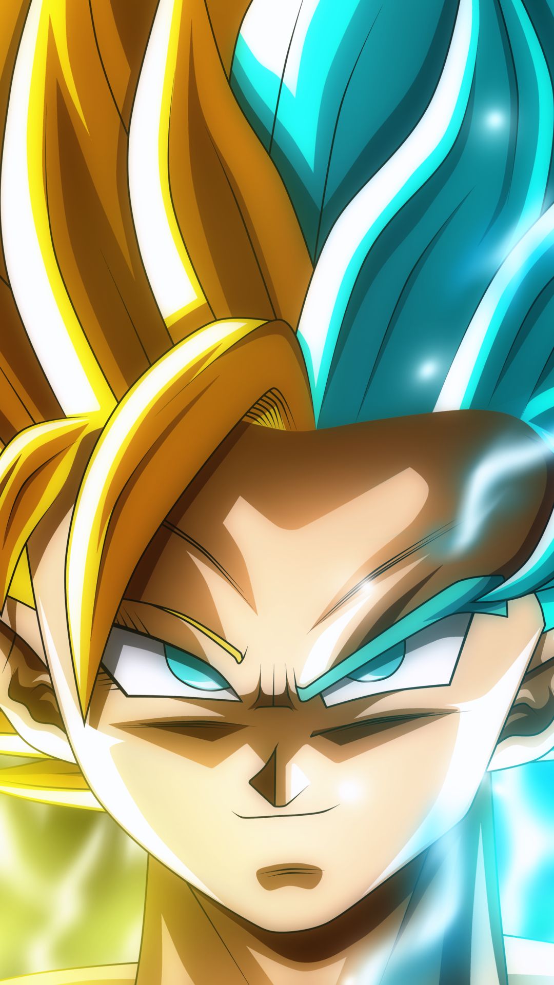 Download mobile wallpaper Anime, Dragon Ball, Goku, Dragon Ball Super, Caulifla (Dragon Ball) for free.