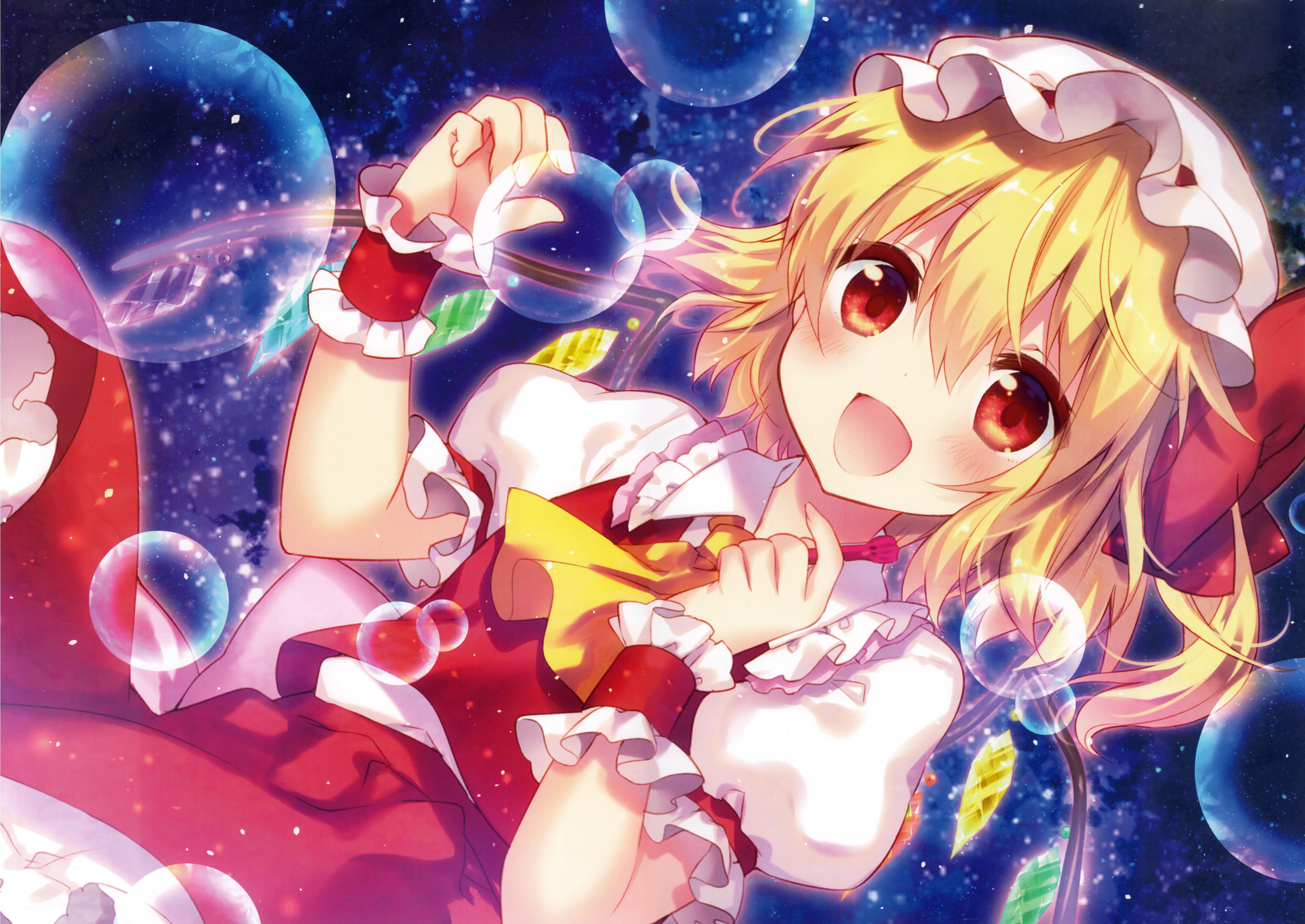 Laden Sie das Animes, Flandre Scarlet, Tuhu-Bild kostenlos auf Ihren PC-Desktop herunter