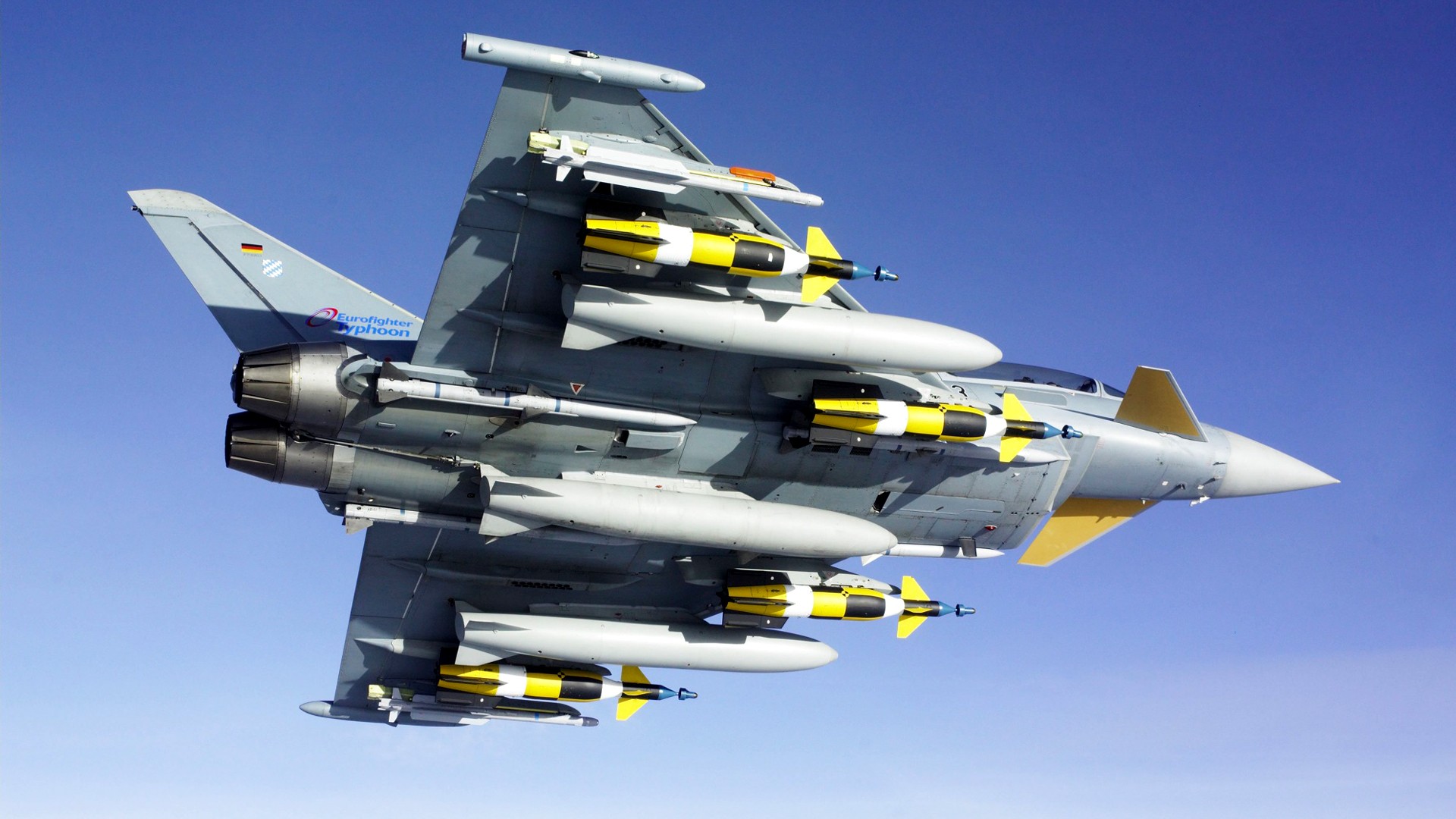 1481448 descargar imagen militar, eurofighter tifón: fondos de pantalla y protectores de pantalla gratis