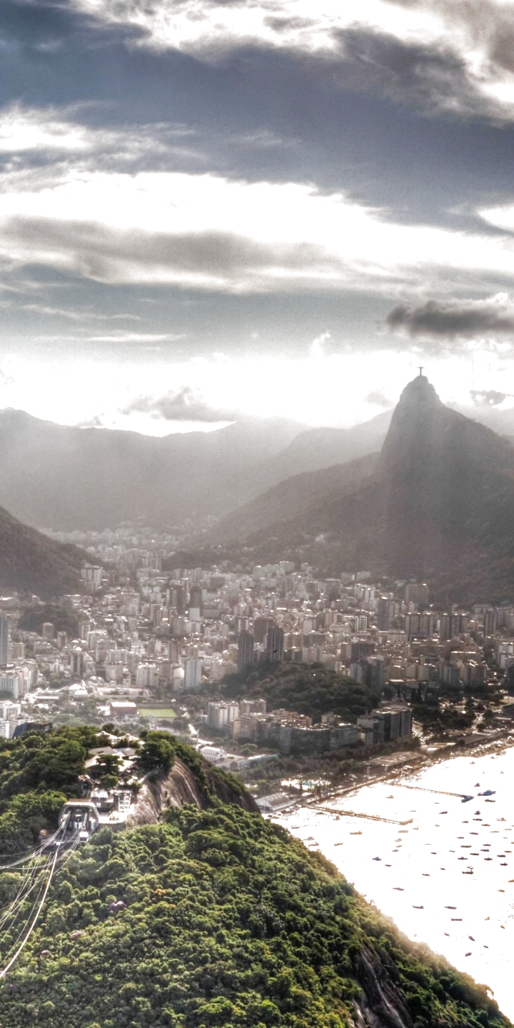 Скачать картинку Города, Рио Де Жанейро, Сделано Человеком в телефон бесплатно.